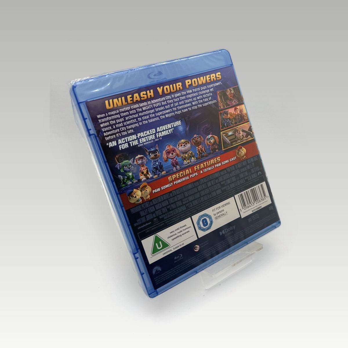 Paw Patrol: The Mighty Movie (2023) Bluray • CIB • New / Sealed (Region Free, Standard) - Image 2