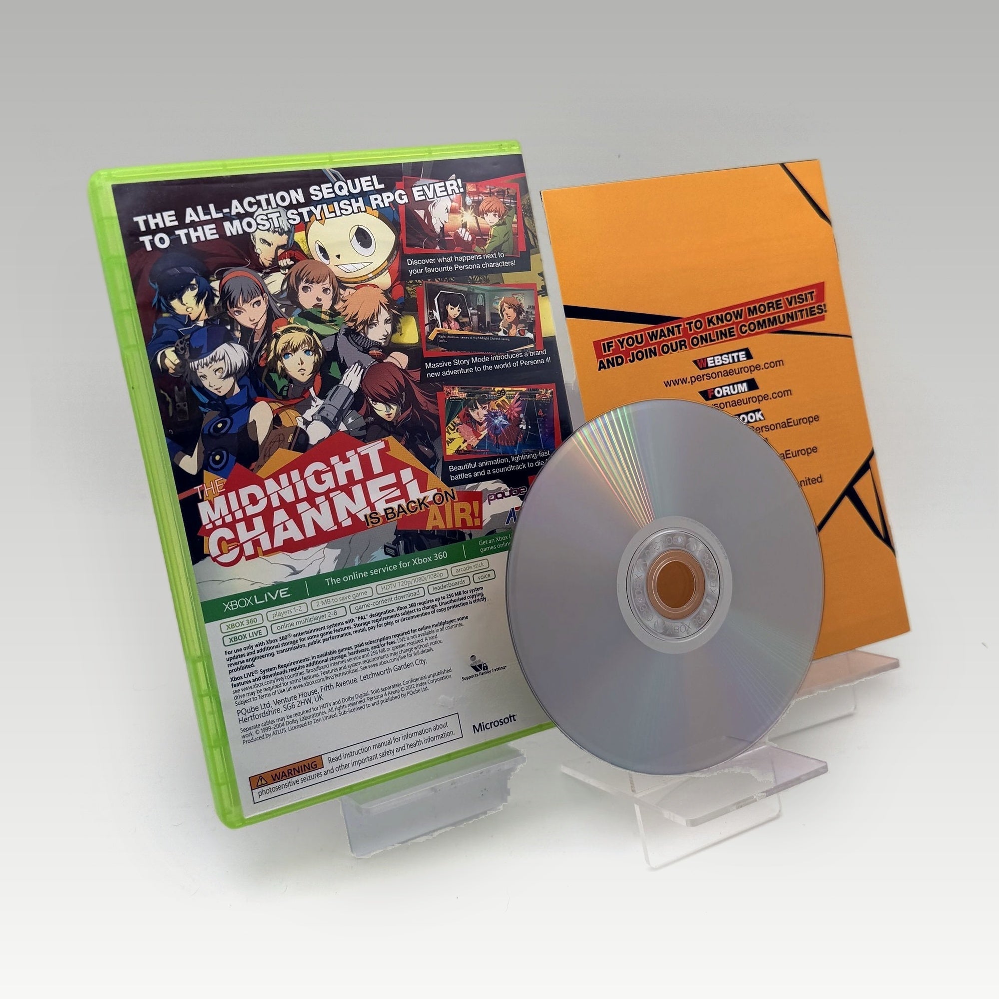 Persona 4 Arena • CIB (PAL) - Image 2