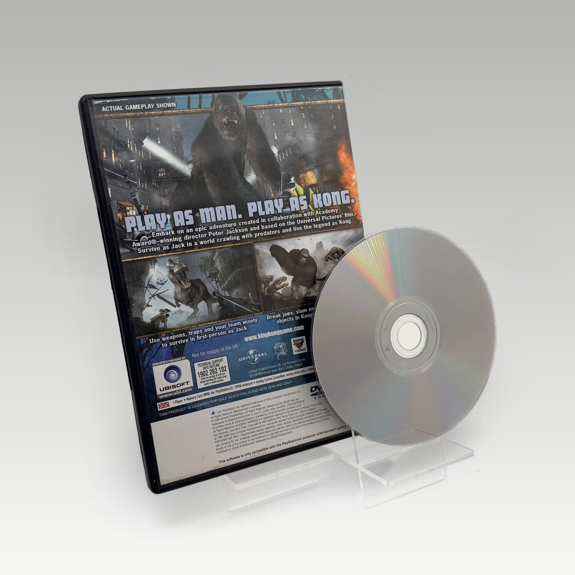 Peter Jackson's King Kong: The Official Game of the Movie • No Manual (PAL) - Image 2