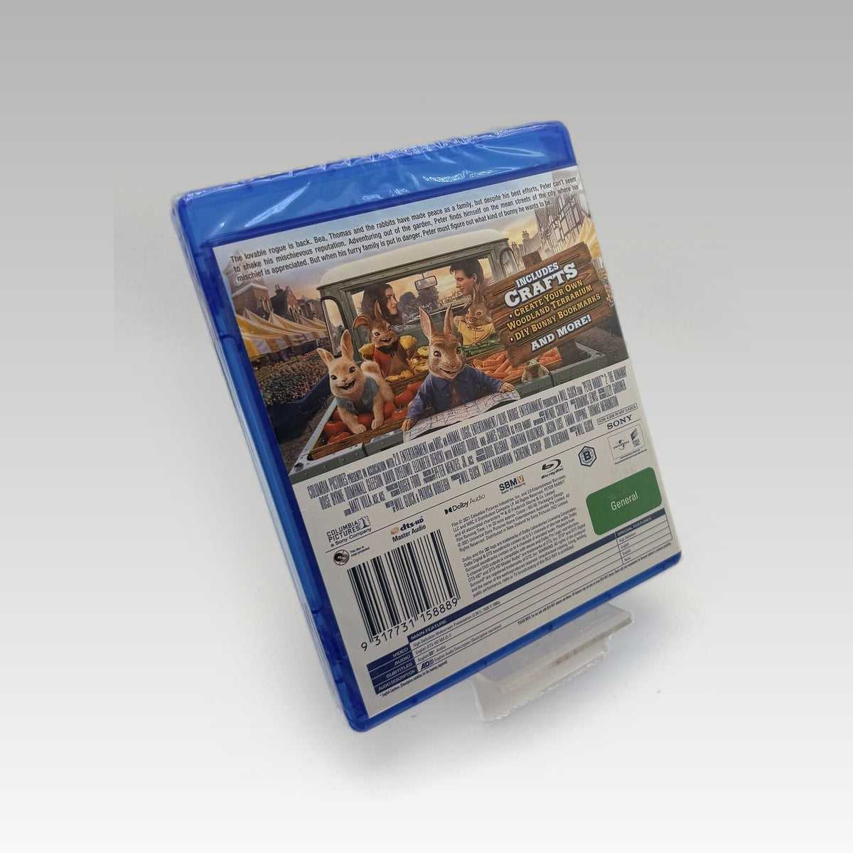 Peter Rabbit 2: The Runaway (2021) Bluray • CIB • New / Sealed (Region B, Standard) - Image 2