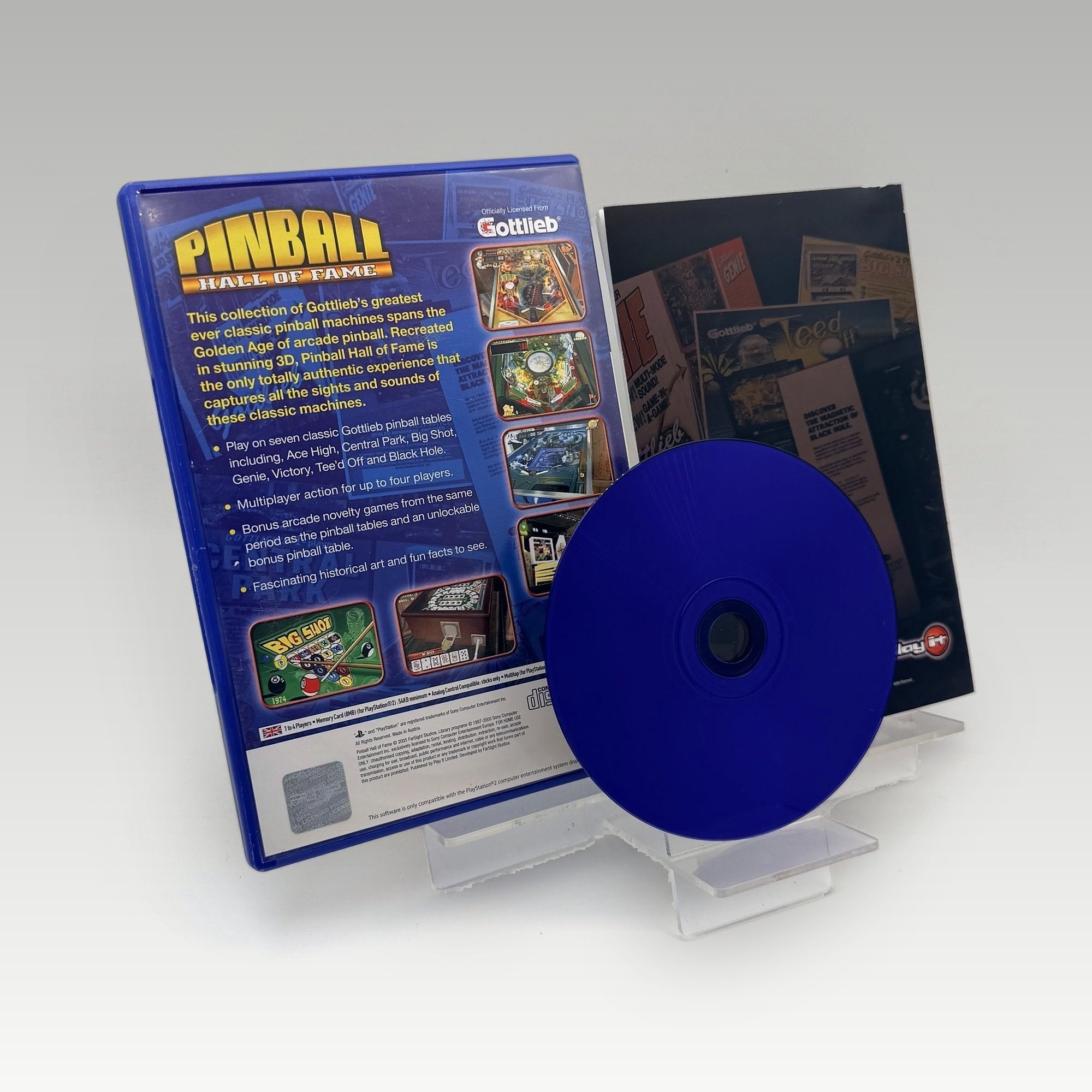 Pinball Hall of Fame: The Gottlieb Collection • CIB (PAL) - Image 2