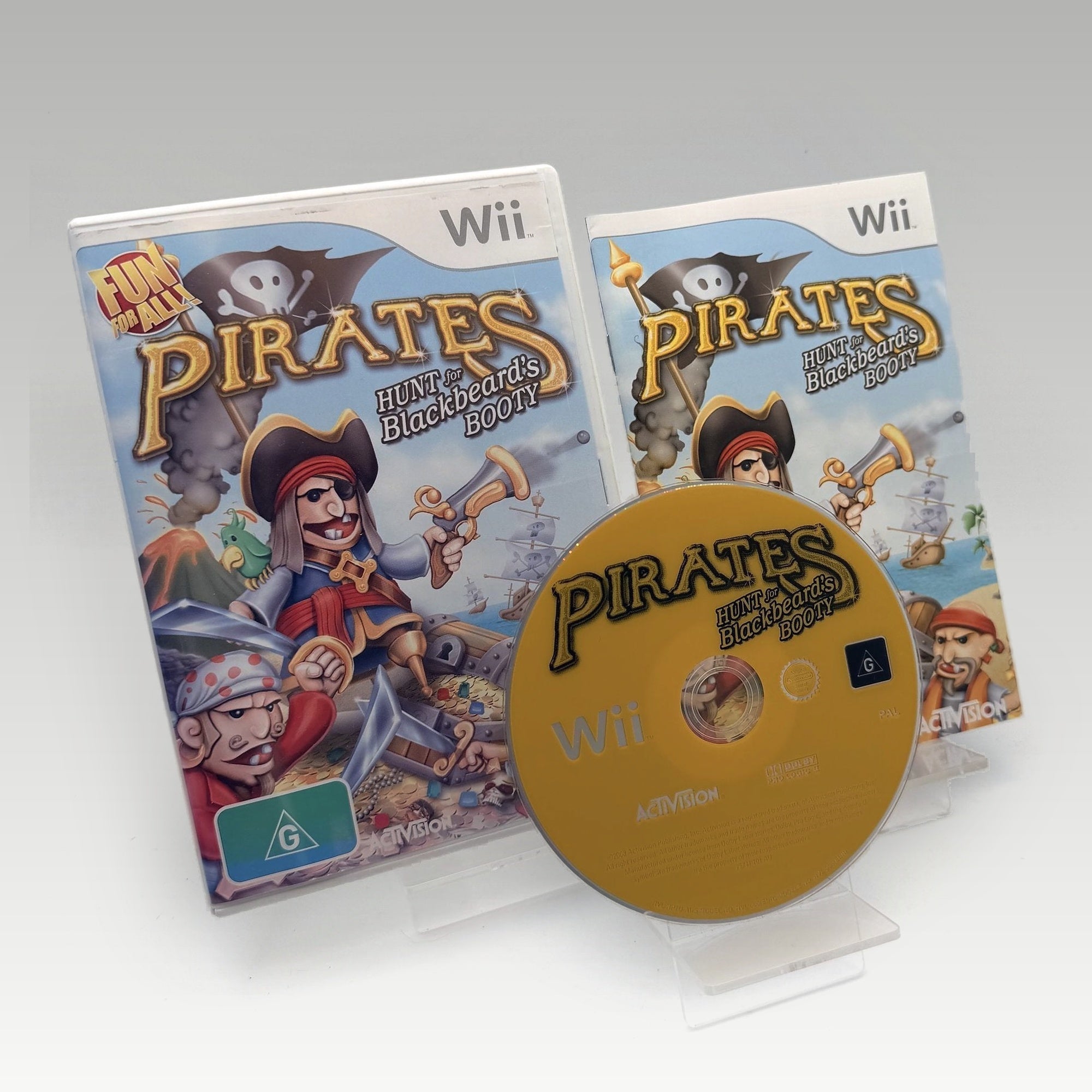 Pirates: Hunt for Blackbeard's Booty • CIB (PAL) - Image 1