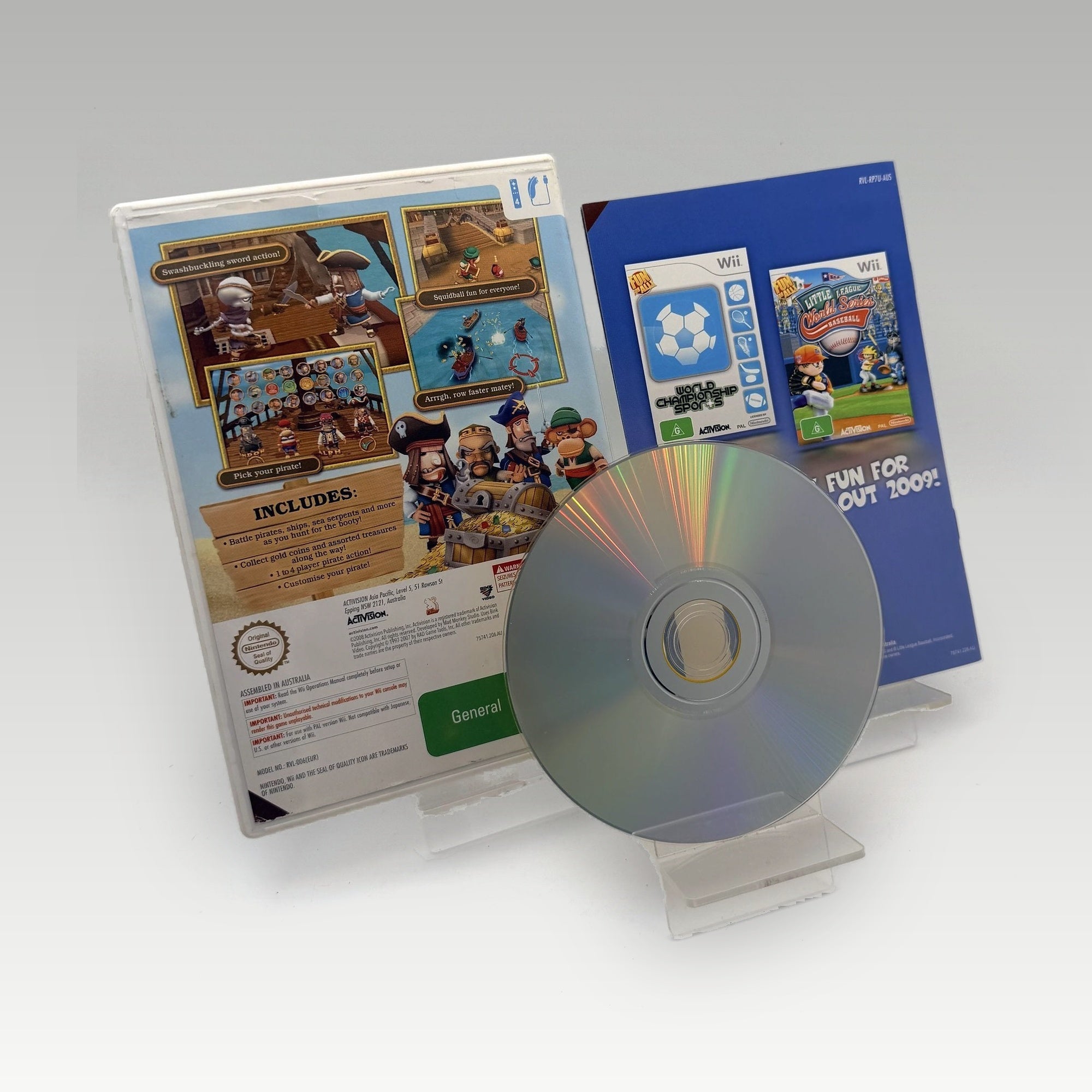 Pirates: Hunt for Blackbeard's Booty • CIB (PAL) - Image 2