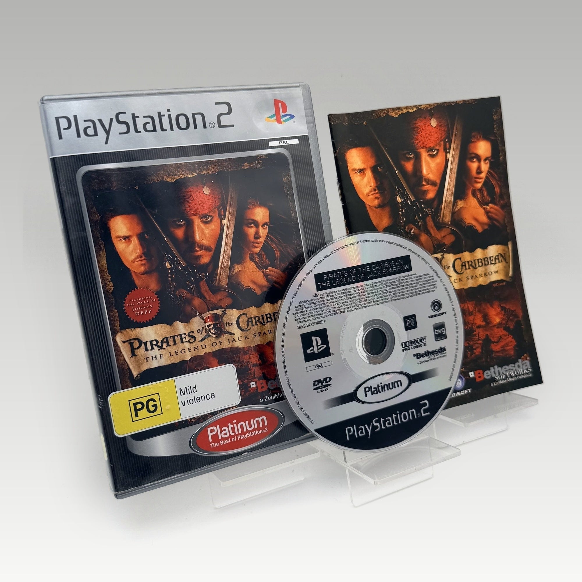 Pirates of the Caribbean (Platinum) • CIB (PAL) - Image 1