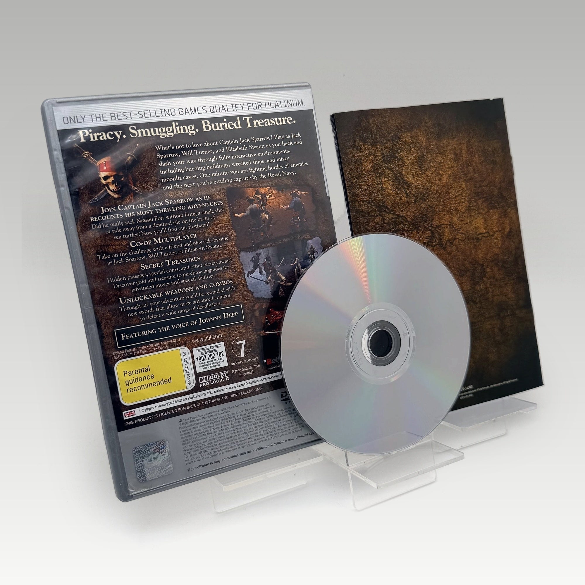 Pirates of the Caribbean (Platinum) • CIB (PAL) - Image 2
