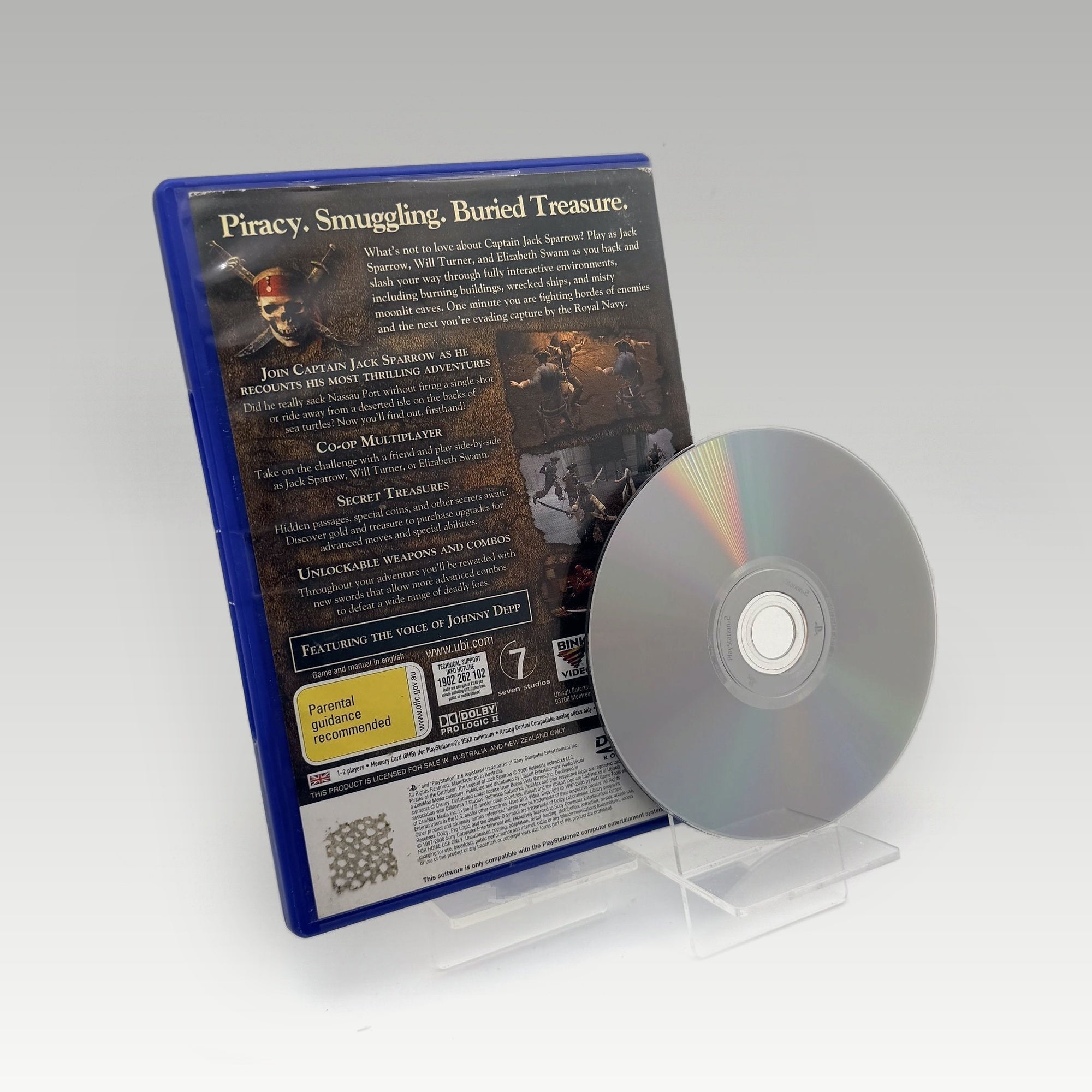 Pirates of the Caribbean: The Legend of Jack Sparrow • No Manual (PAL) - Image 2