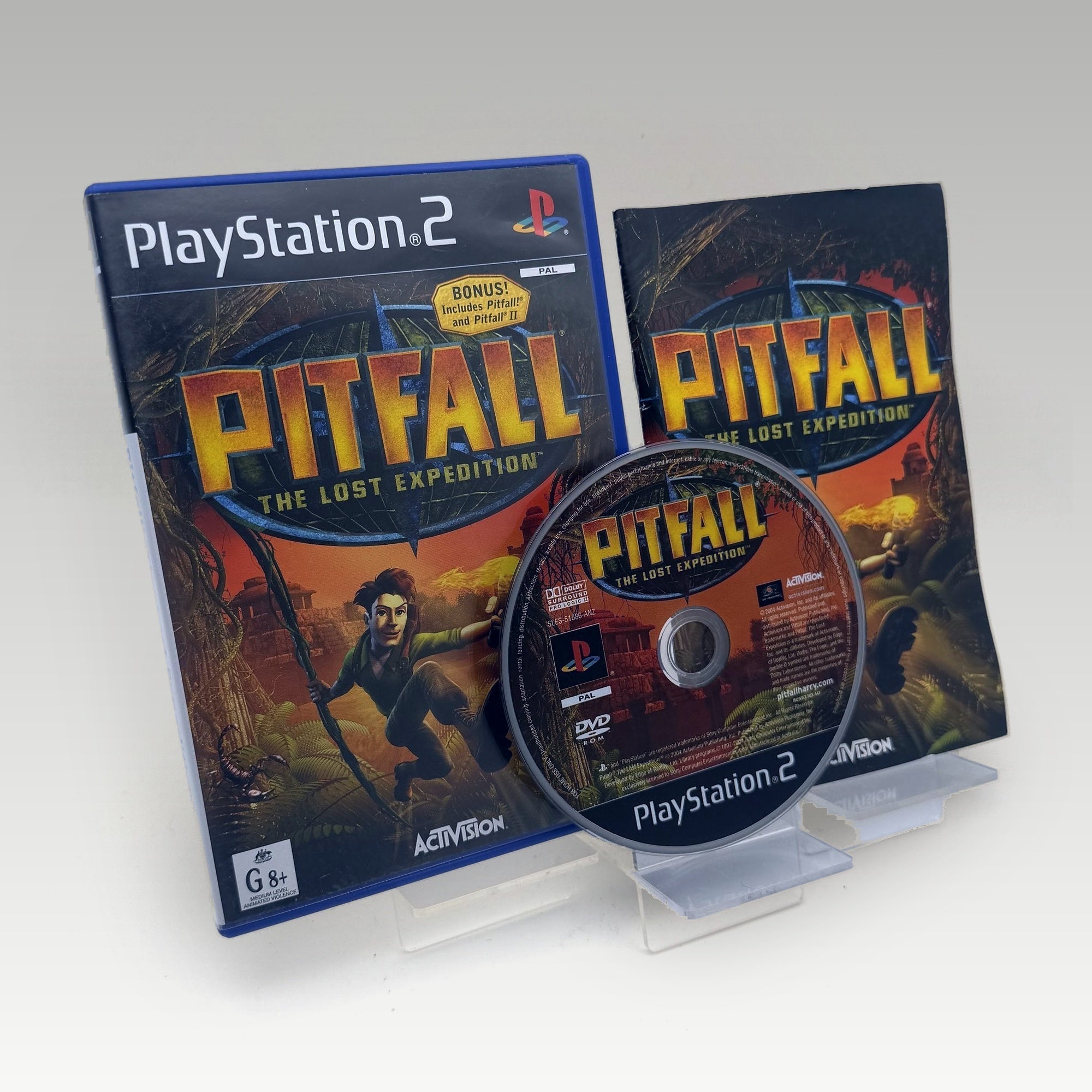 Pitfall: The Lost Expedition • CIB (PAL) - Image 1
