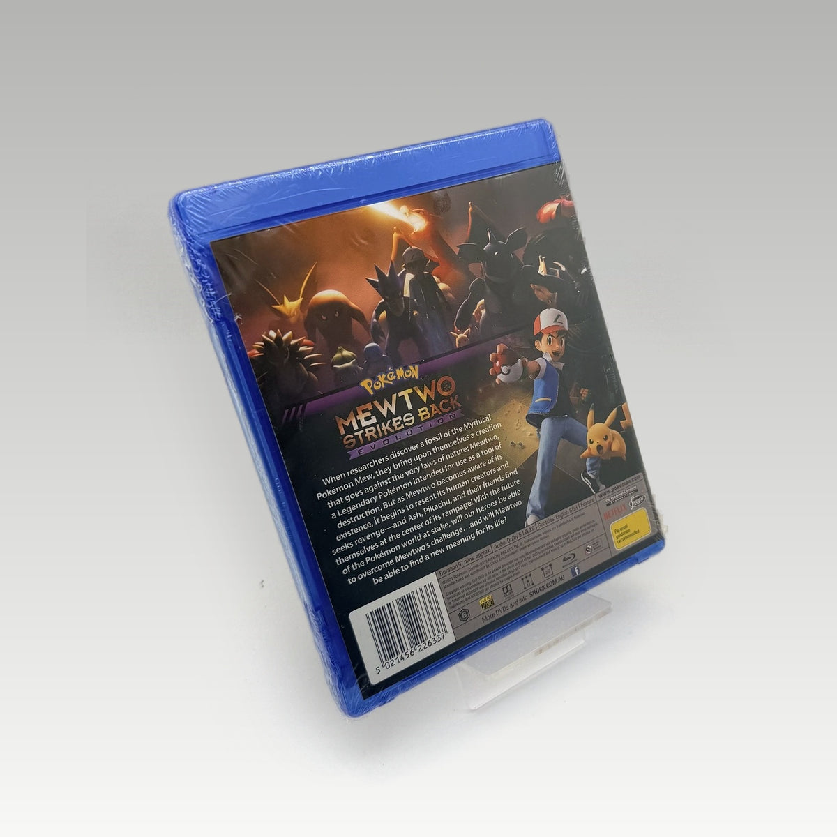 Pokémon the Movie: Mewtwo Strikes Back - Evolution (2019) Bluray • CIB • New / Sealed (Region B, Standard) - Image 2