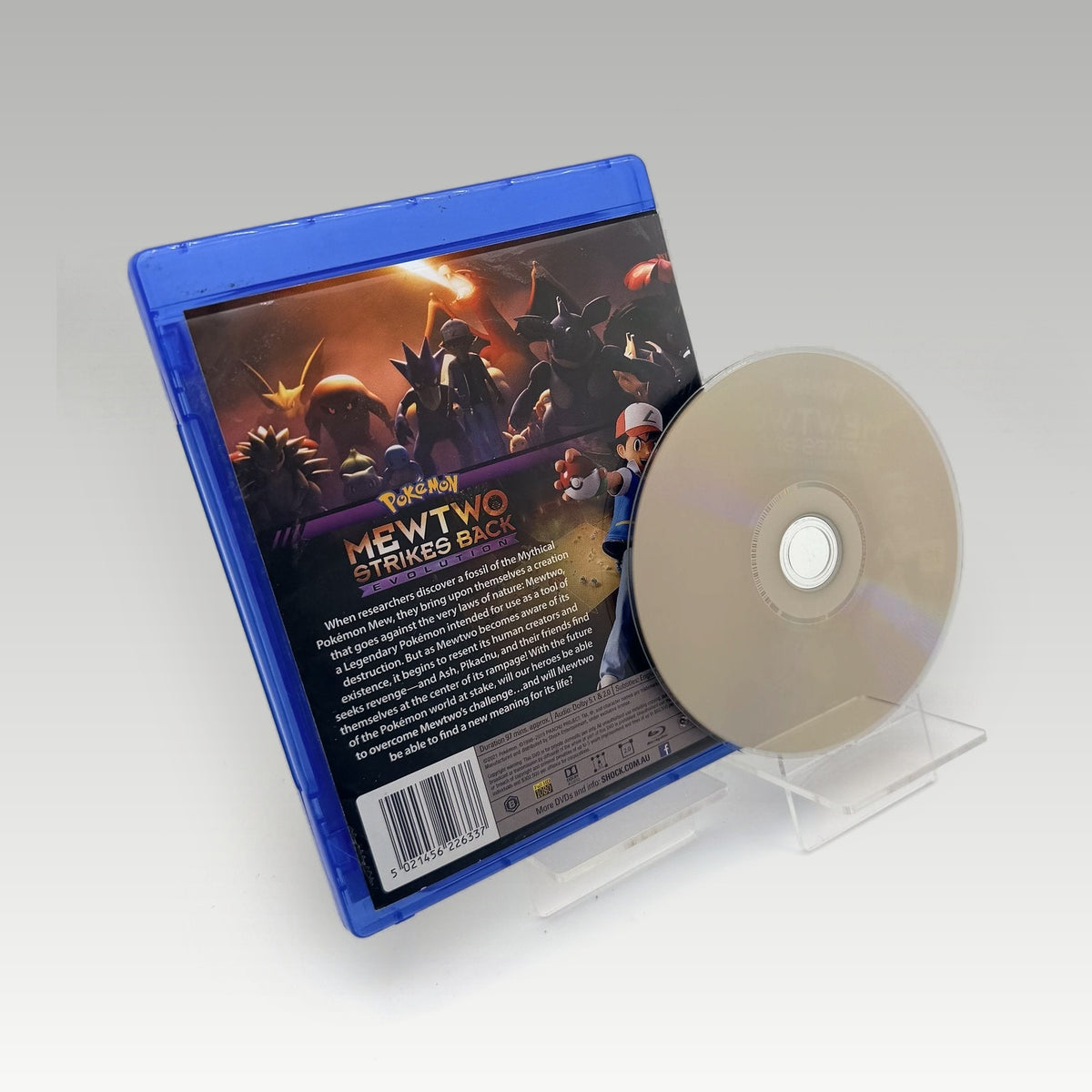 Pokémon the Movie: Mewtwo Strikes Back - Evolution (2019) Bluray • CIB (Region B, Standard) - Image 2