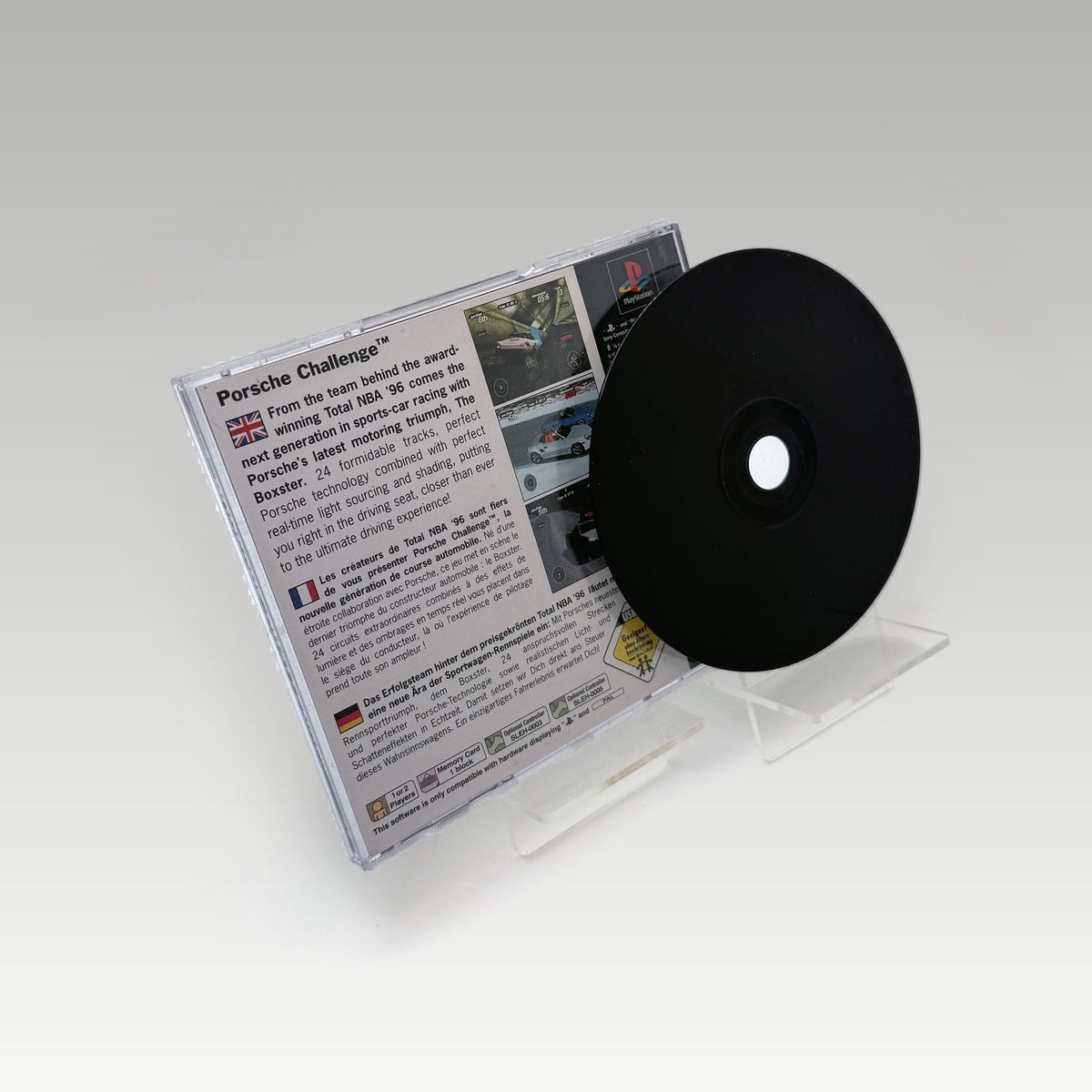 Porsche Challenge Replacement Case • CIB (PAL, Replacement Case) - Image 3
