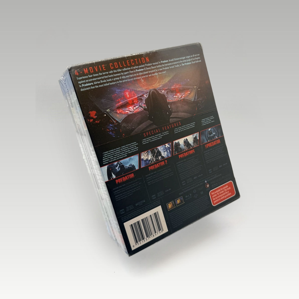 Predator 4 Movie Collection (1987) Bluray • CIB (Region B, Standard) - Image 2
