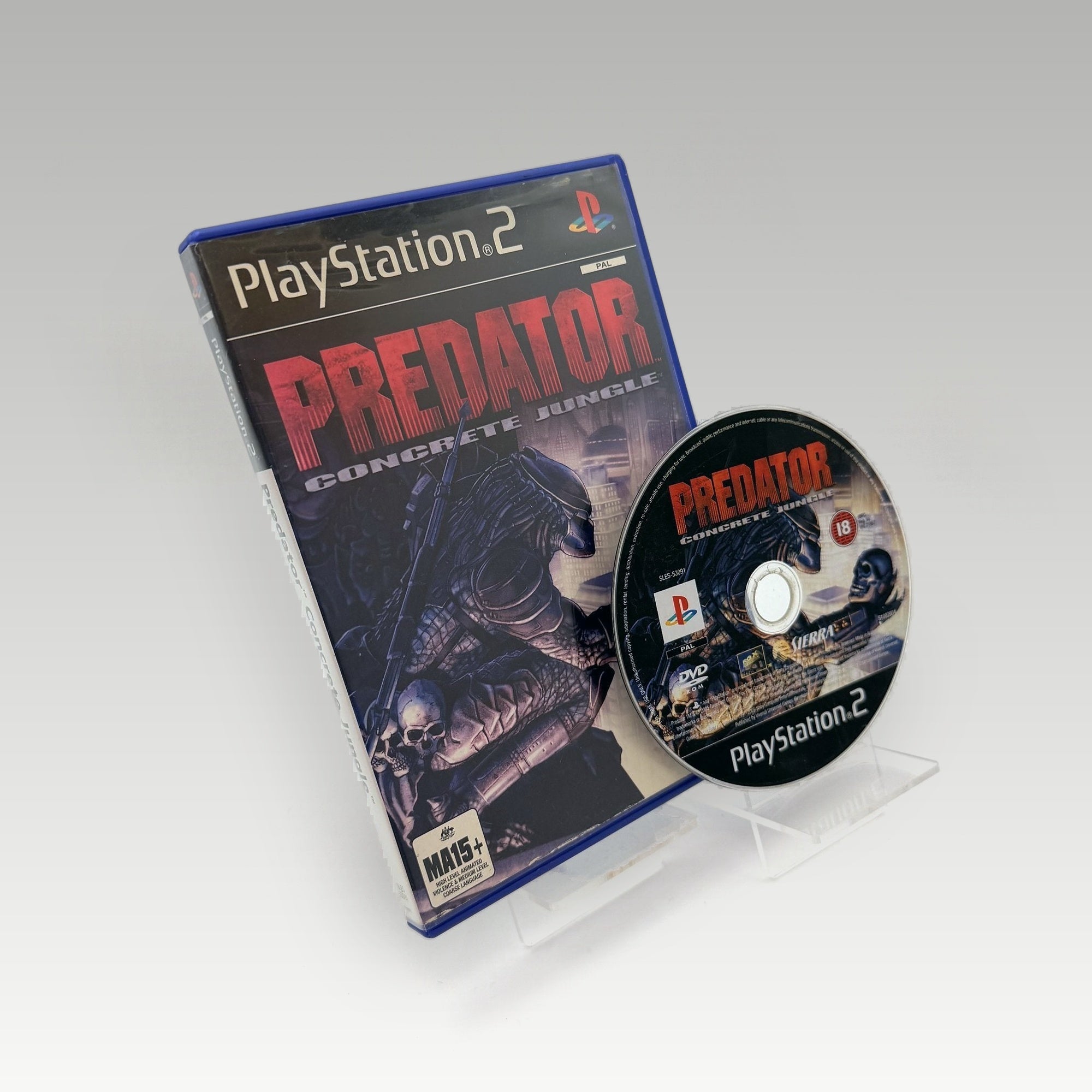 Predator: Concrete Jungle Artwork Damage • No Manual (PAL, Artwork Damage) - Image 1