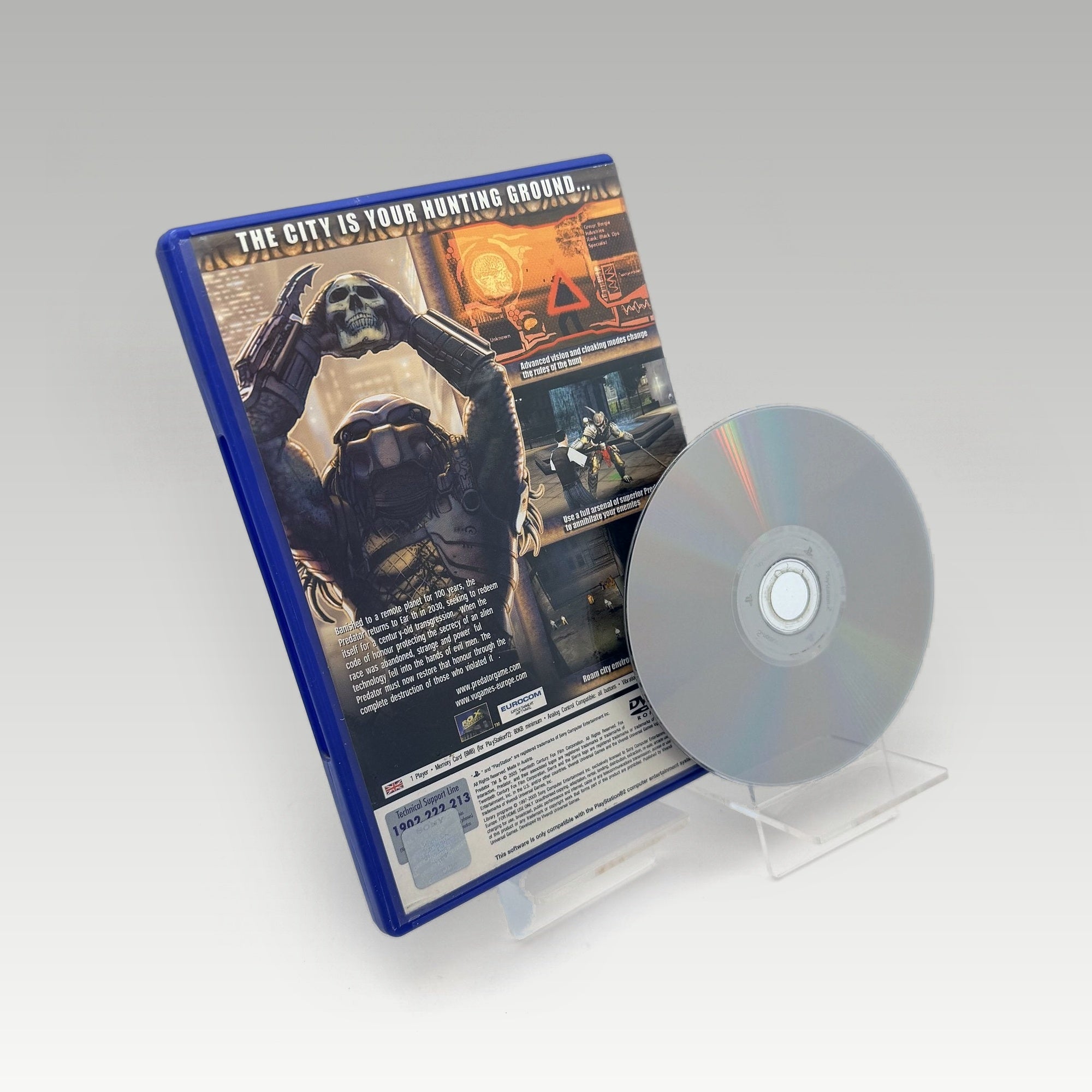 Predator: Concrete Jungle Artwork Damage • No Manual (PAL, Artwork Damage) - Image 2