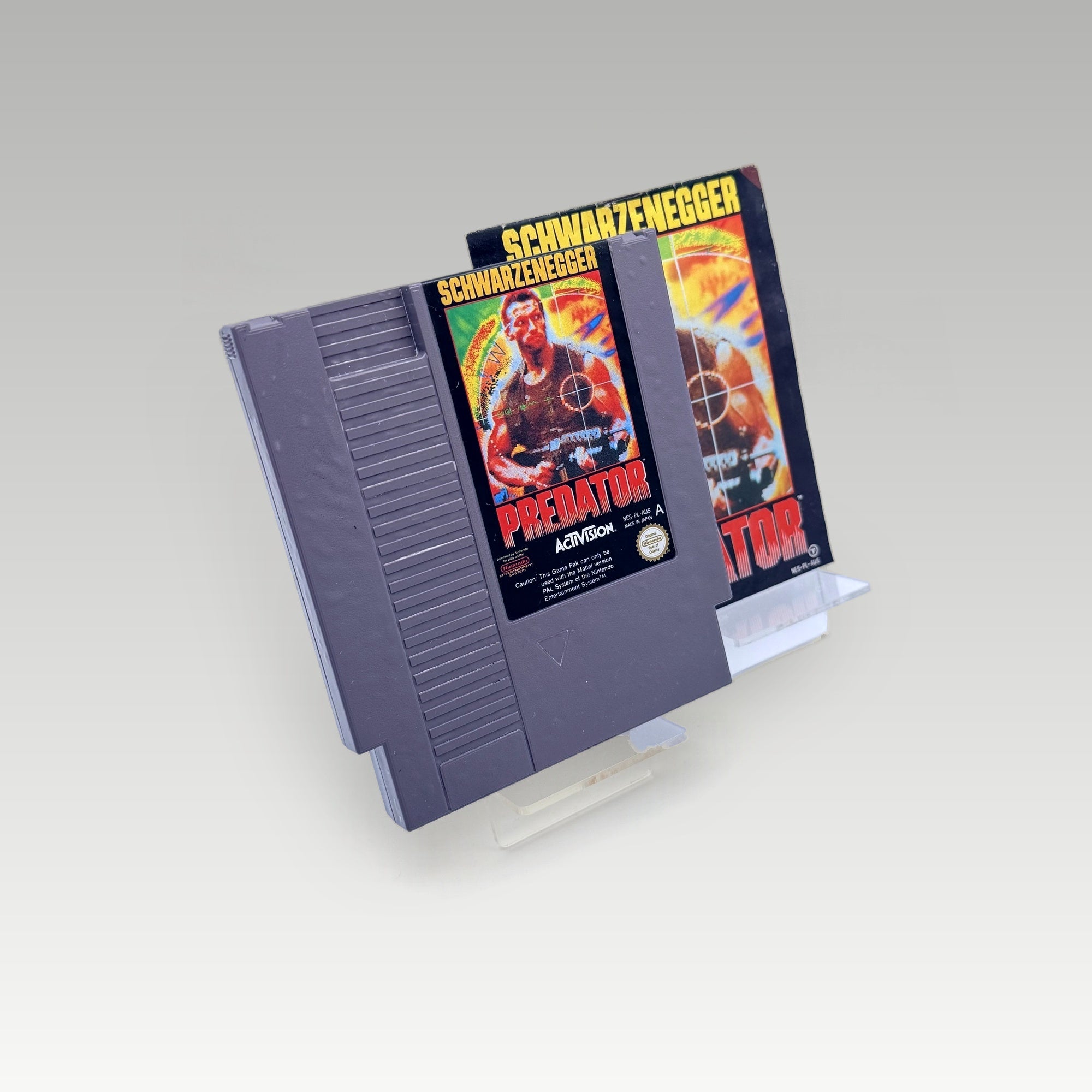 Predator Heat Damage + Manual / Sleeve • Loose (PAL, Heat Damage + Manual / Sleeve) - Image 1
