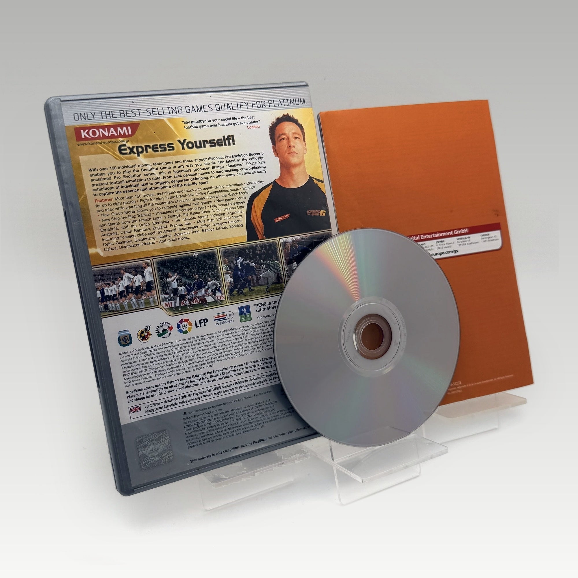 Pro Evolution Soccer 6: Legends 2 (Platinum) • CIB (PAL) - Image 2