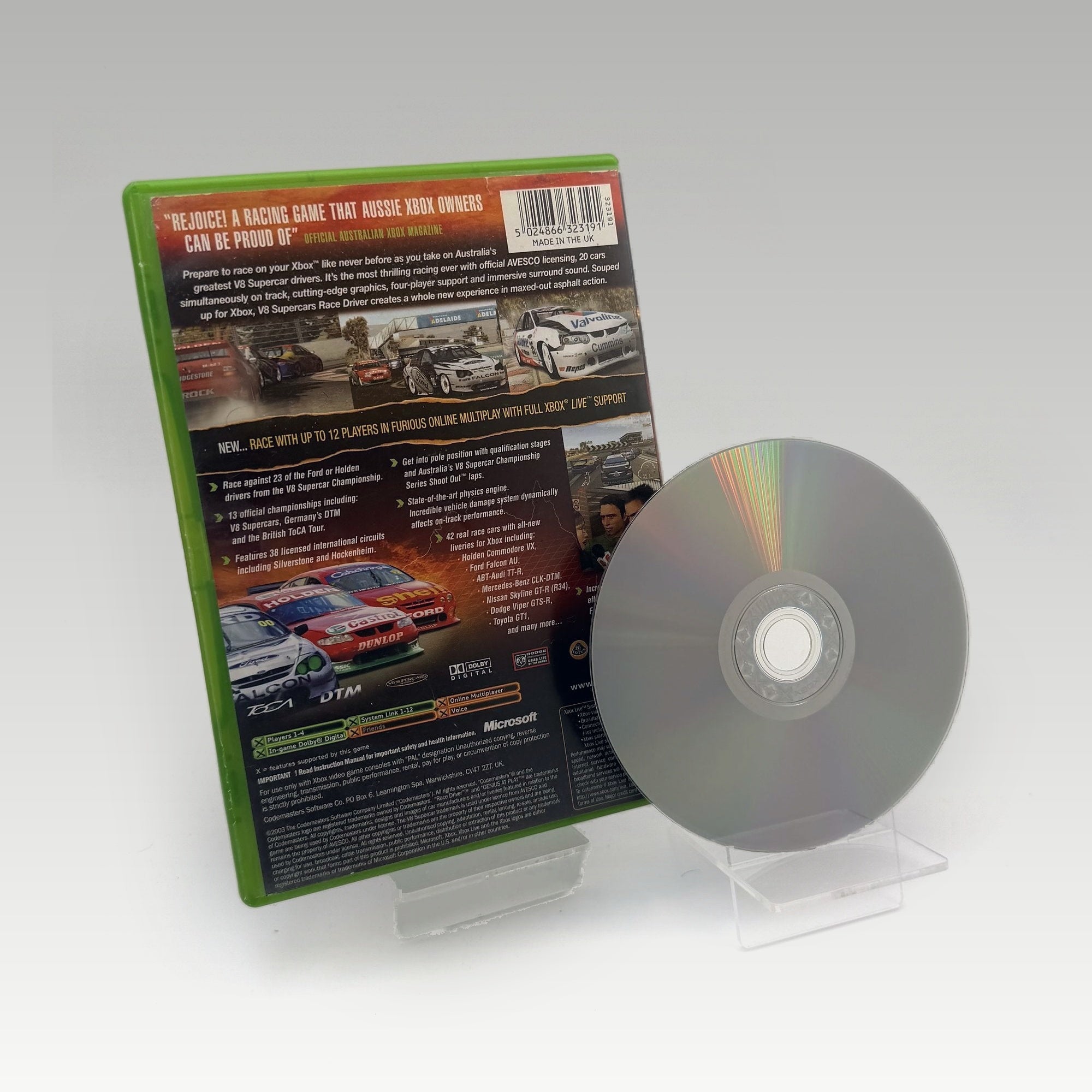 Pro Race Driver • No Manual (PAL) - Image 2