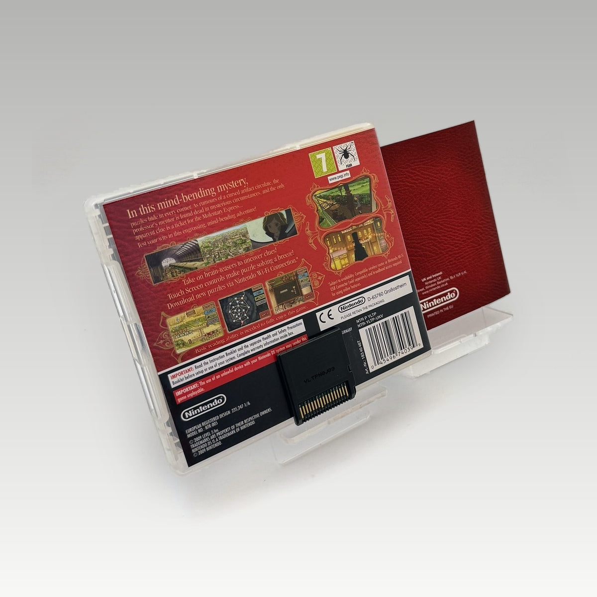 Professor Layton and Pandora's Box • CIB (PAL) - Back Cover | Yappa NZ