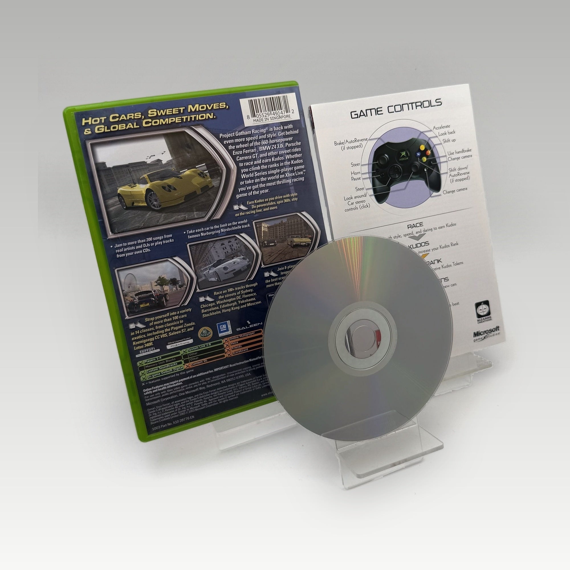 Project Gotham Racing 2 • CIB (PAL) - Image 2