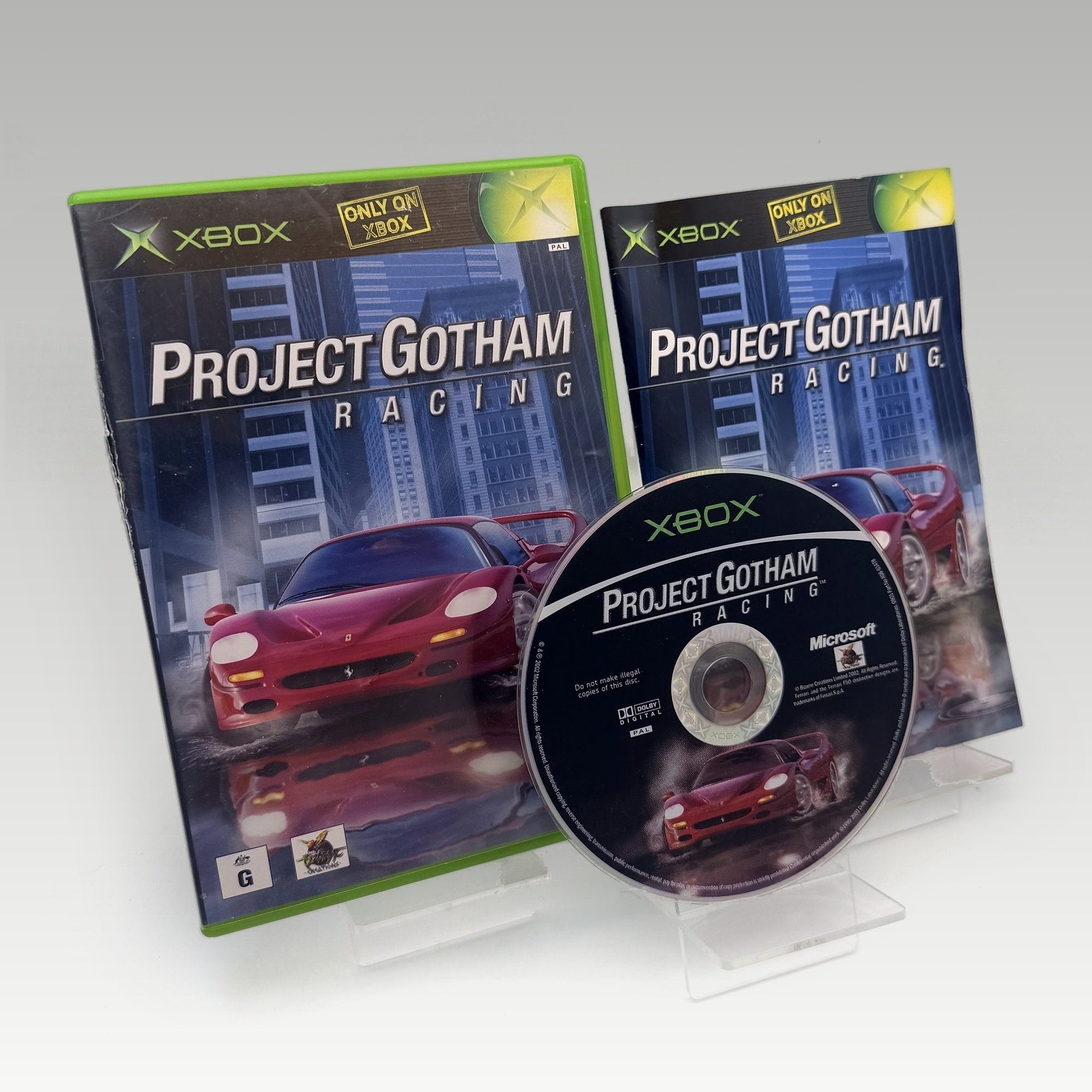 Project Gotham Racing Artwork Damage • CIB (PAL, Artwork Damage) - Image 1