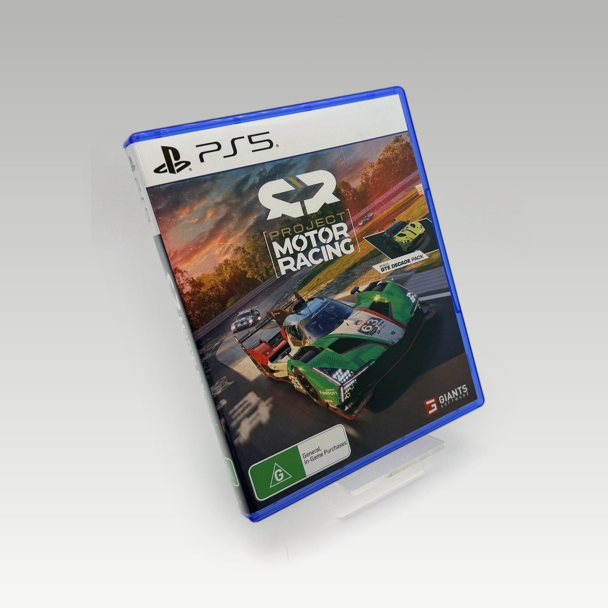 Project Motor Racing • CIB • New (Region 4) - Image 1