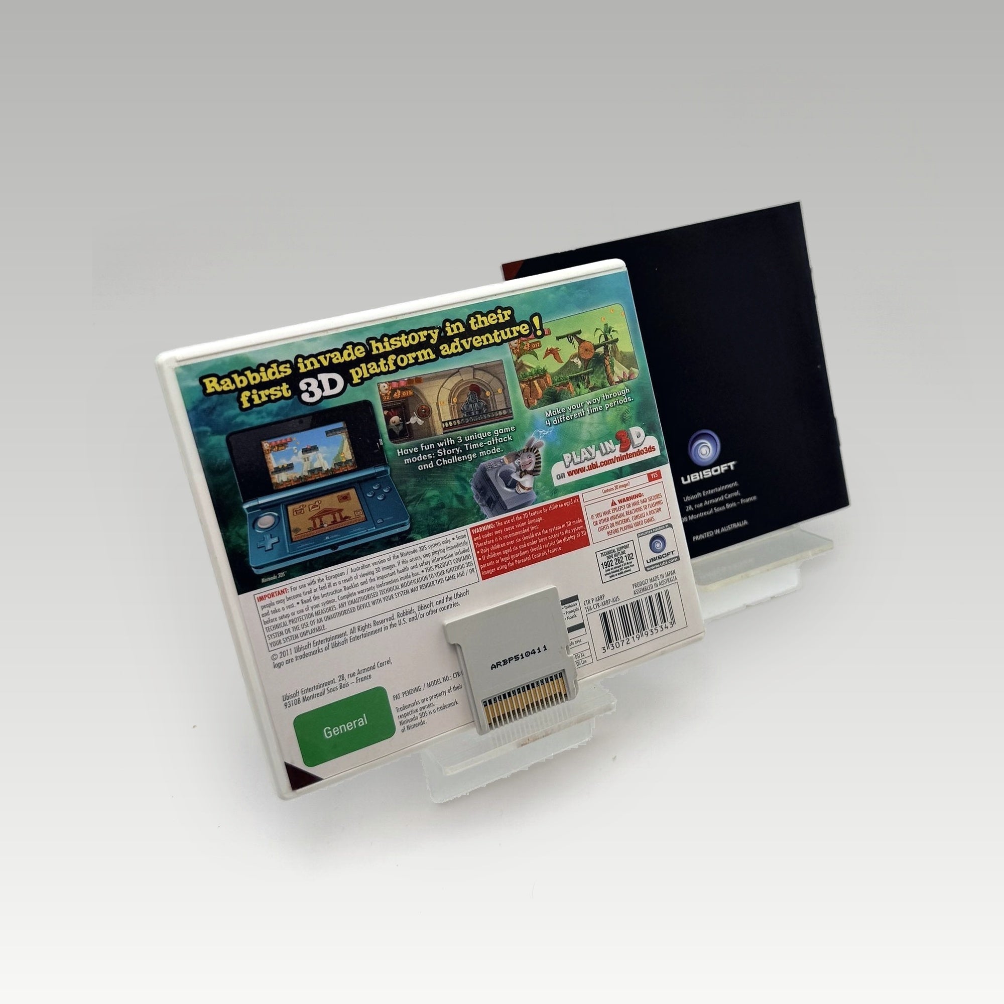 Rabbids Travel in Time 3D • CIB (PAL) - Image 2