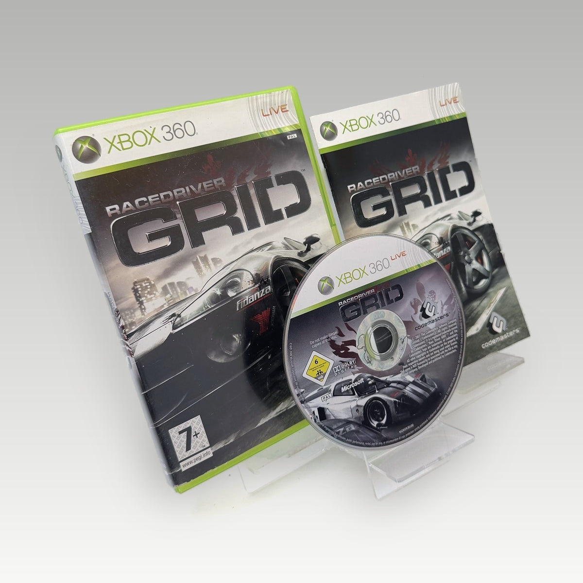 Race Driver: Grid • CIB (PAL) - Front Cover | Yappa NZ