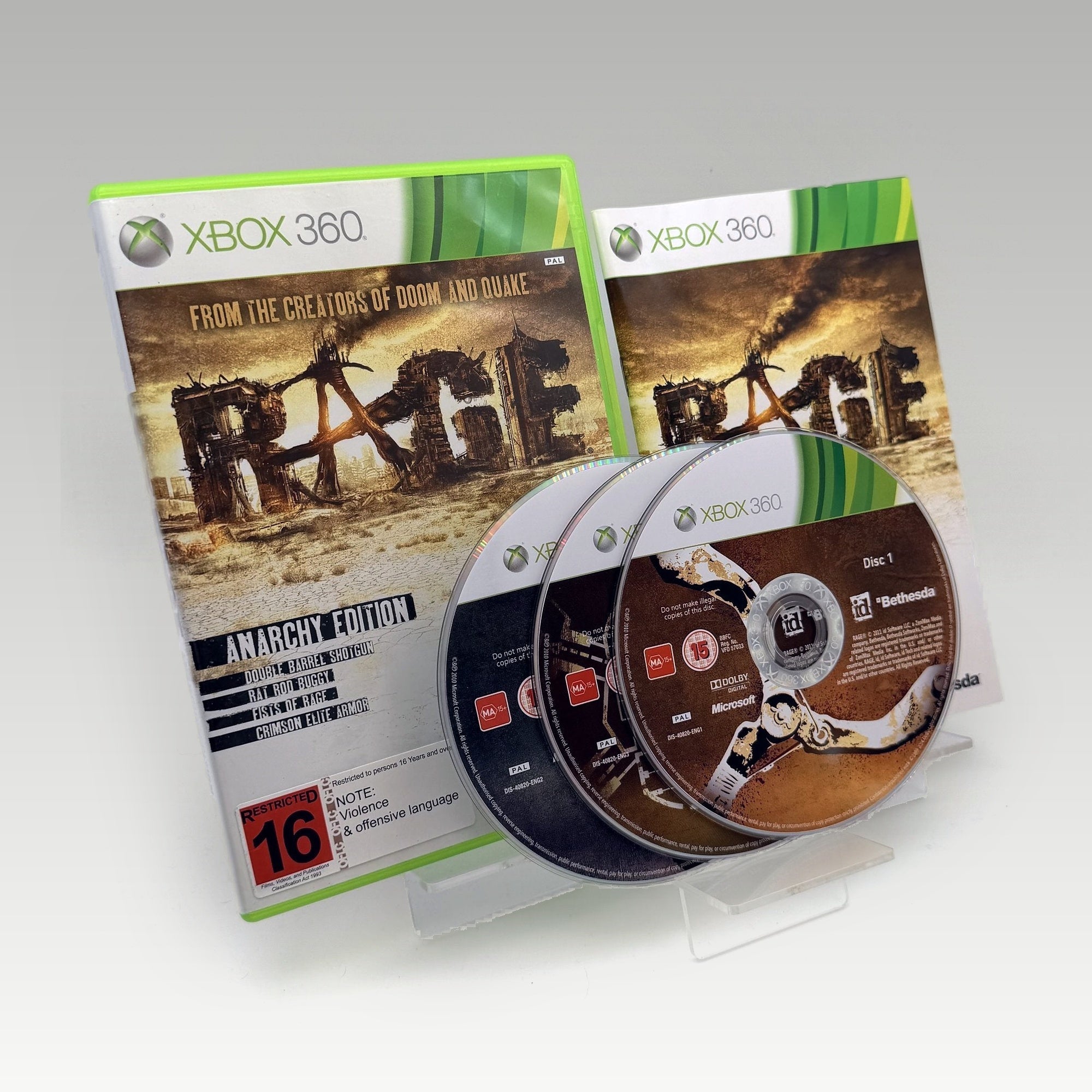 Rage: Anarchy Edition Anarchy Edition • CIB (PAL, Anarchy Edition) - Image 1