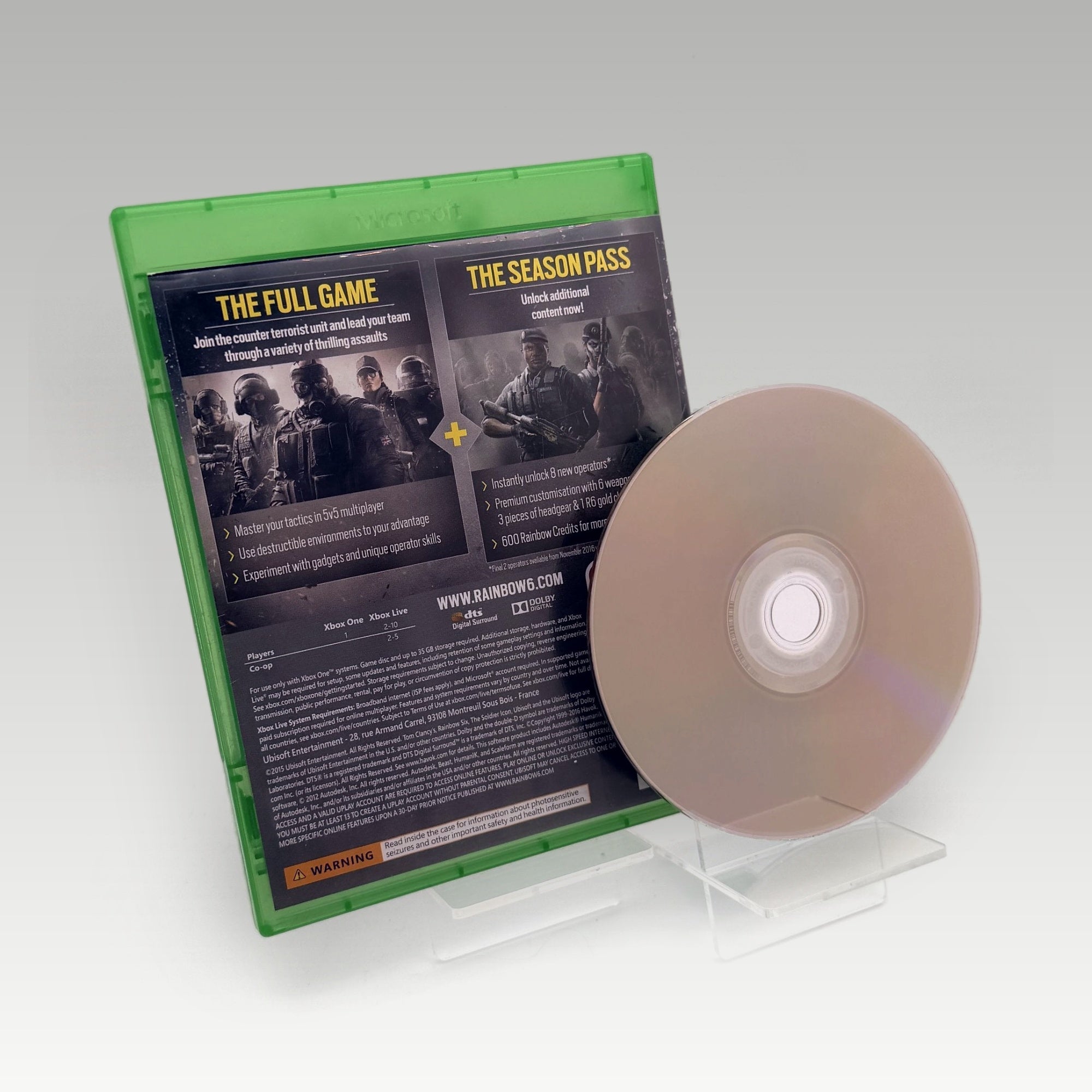Rainbow Six Seige Gold Edition • CIB (PAL, Gold Edition) - Image 2