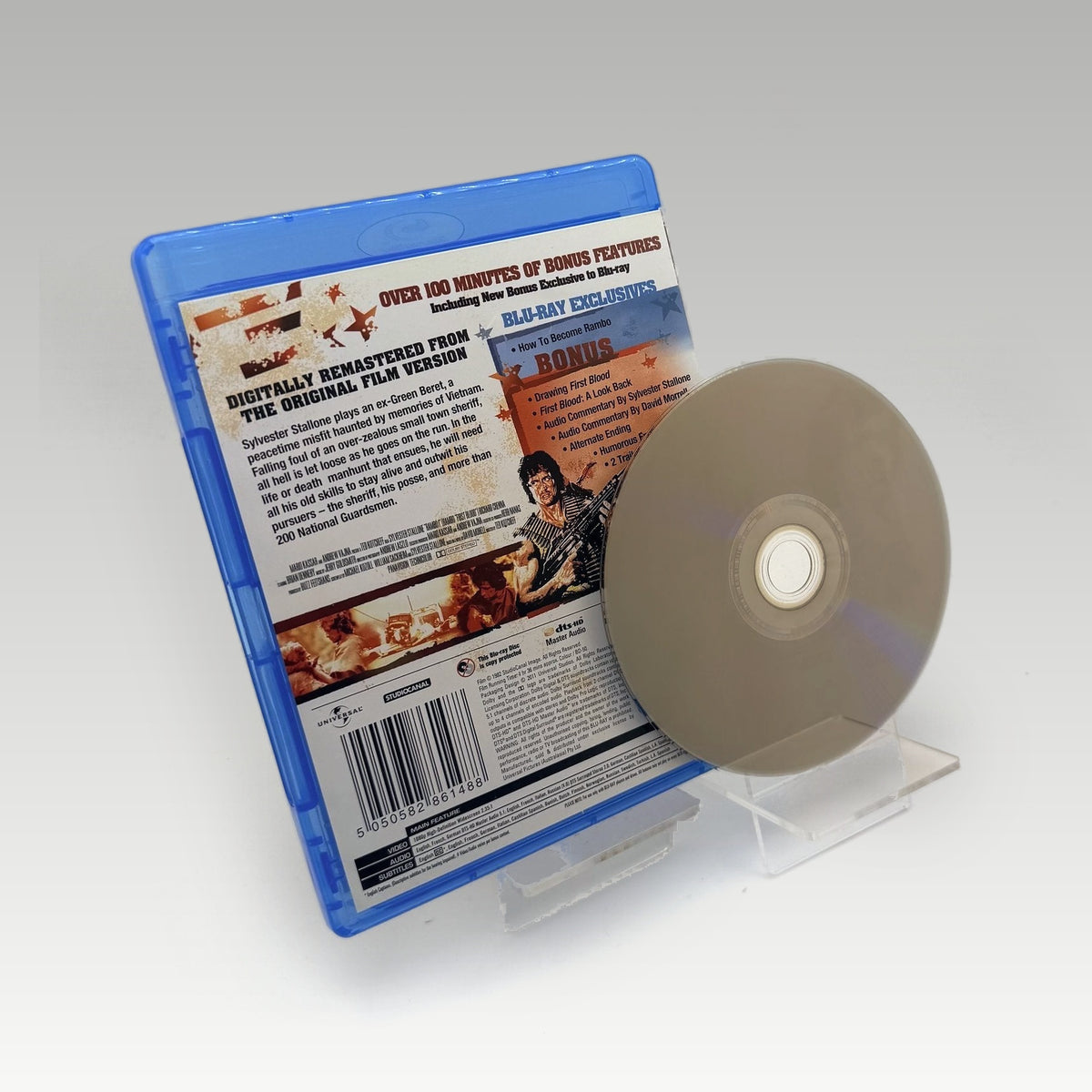 Rambo First Blood (2008) Bluray • CIB (Region B, Special Edition) - Image 2