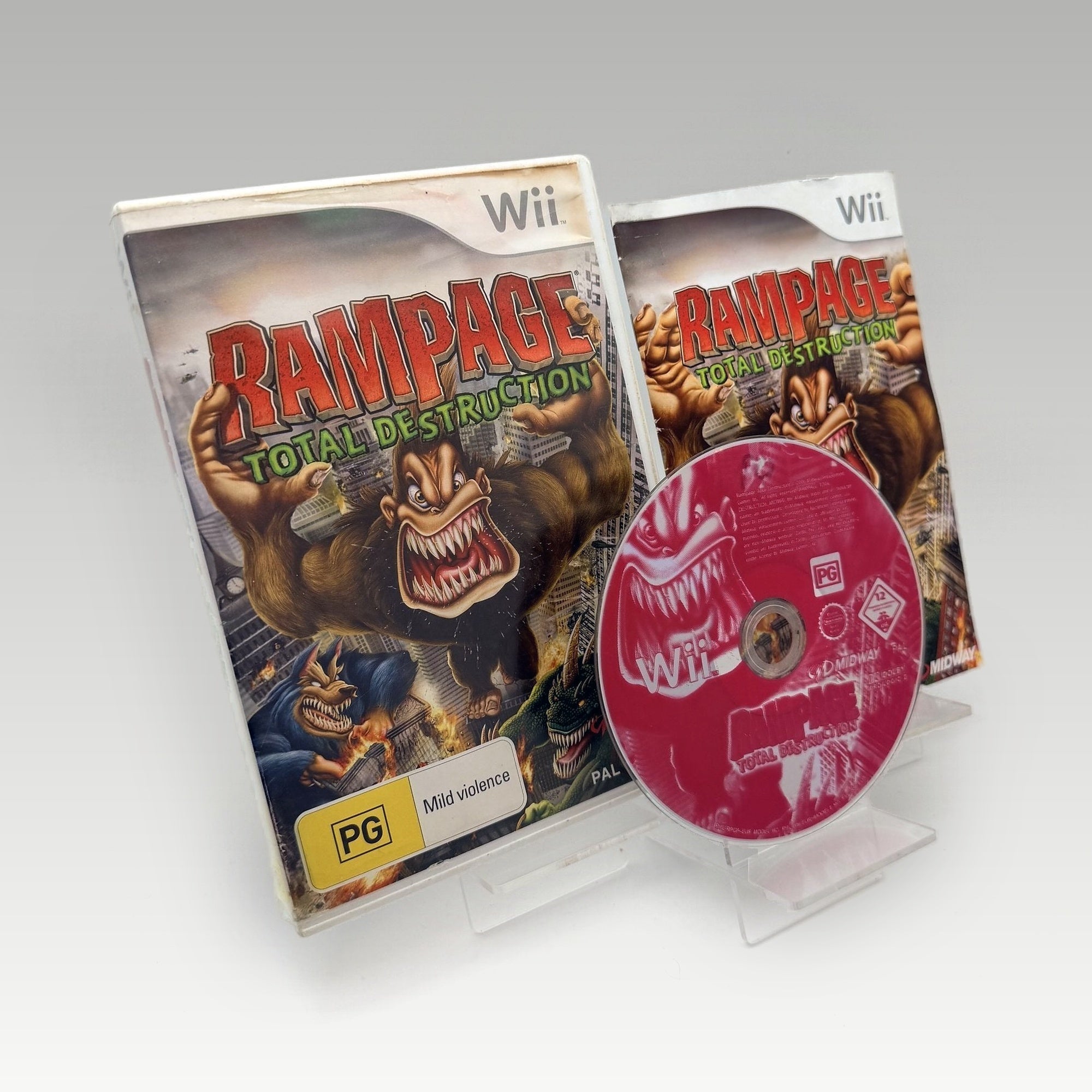 Rampage: Total Destruction Artwork Damage • CIB (PAL, Artwork Damage) - Image 1