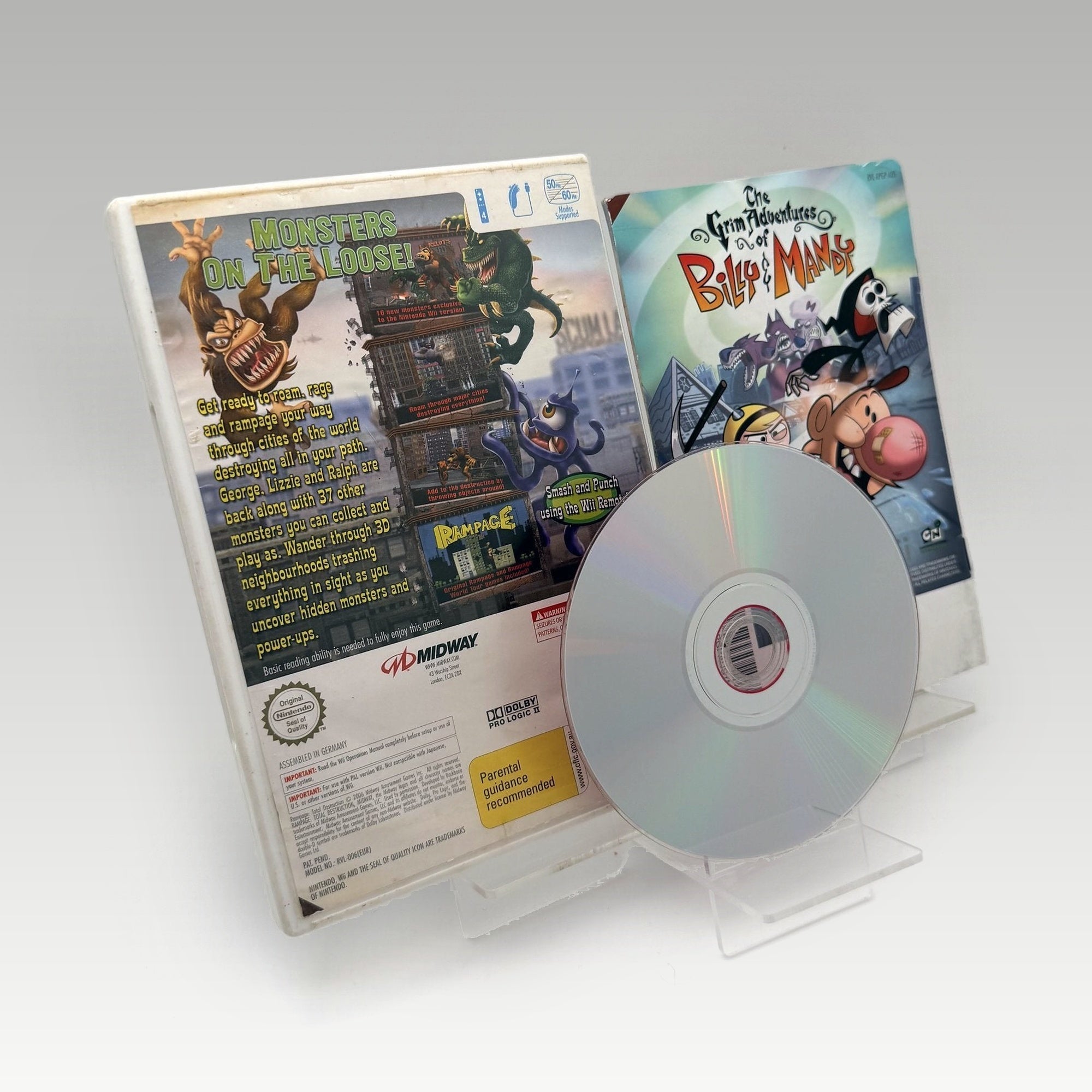 Rampage: Total Destruction Artwork Damage • CIB (PAL, Artwork Damage) - Image 2