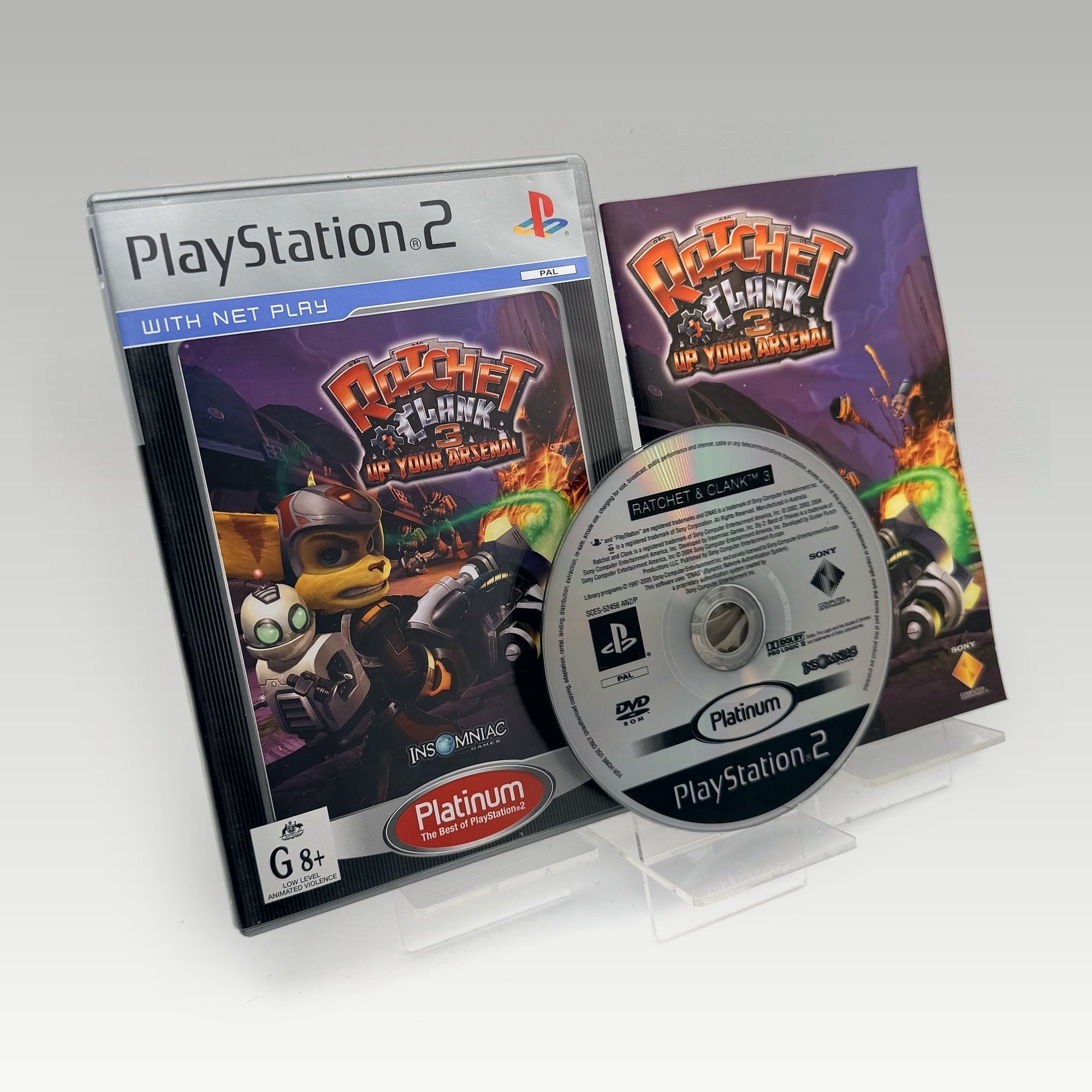 Ratchet & Clank 3 (Platinum) • CIB (PAL) - Image 1