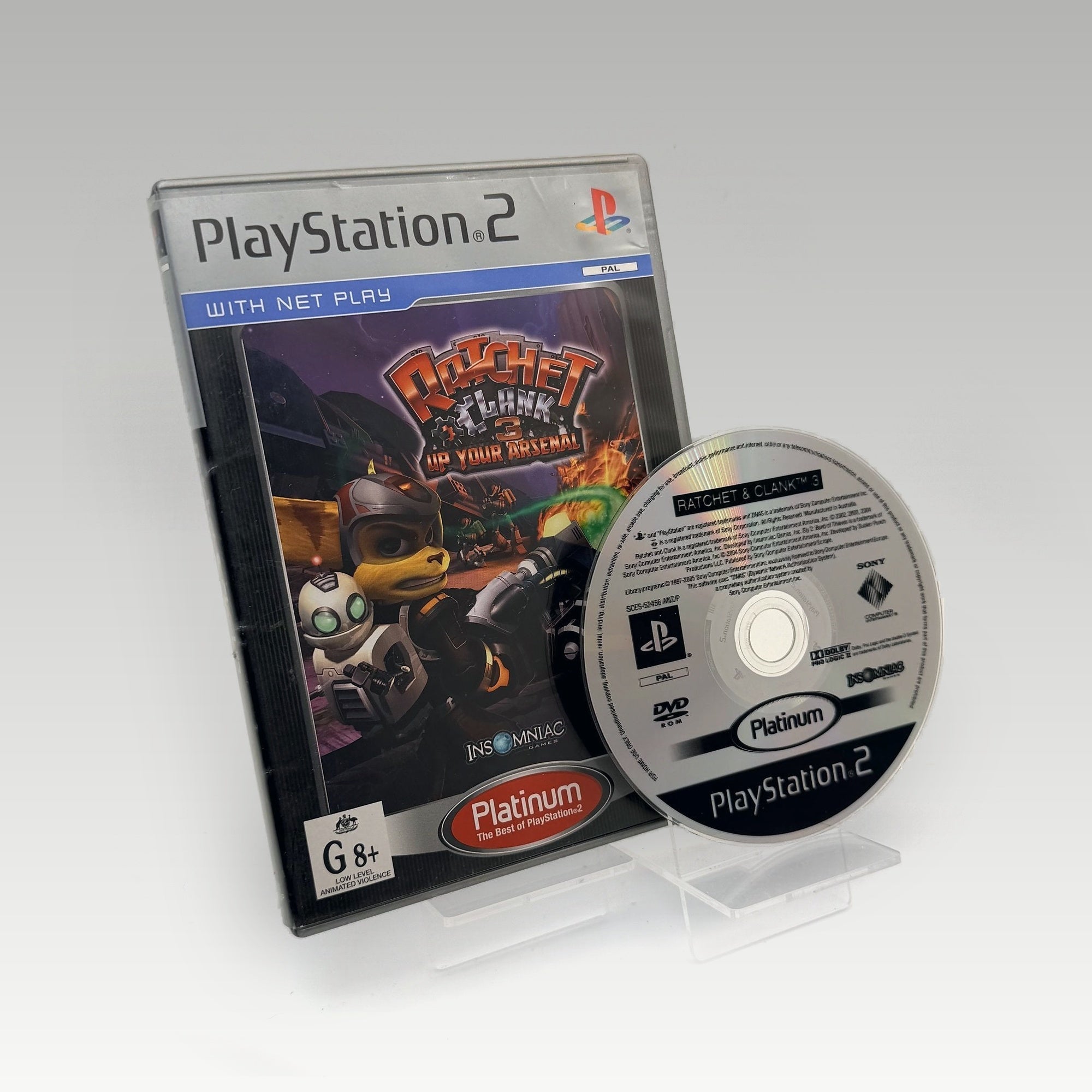 Ratchet & Clank 3 (Platinum) (Platinum) • No Manual (PAL) - Image 1