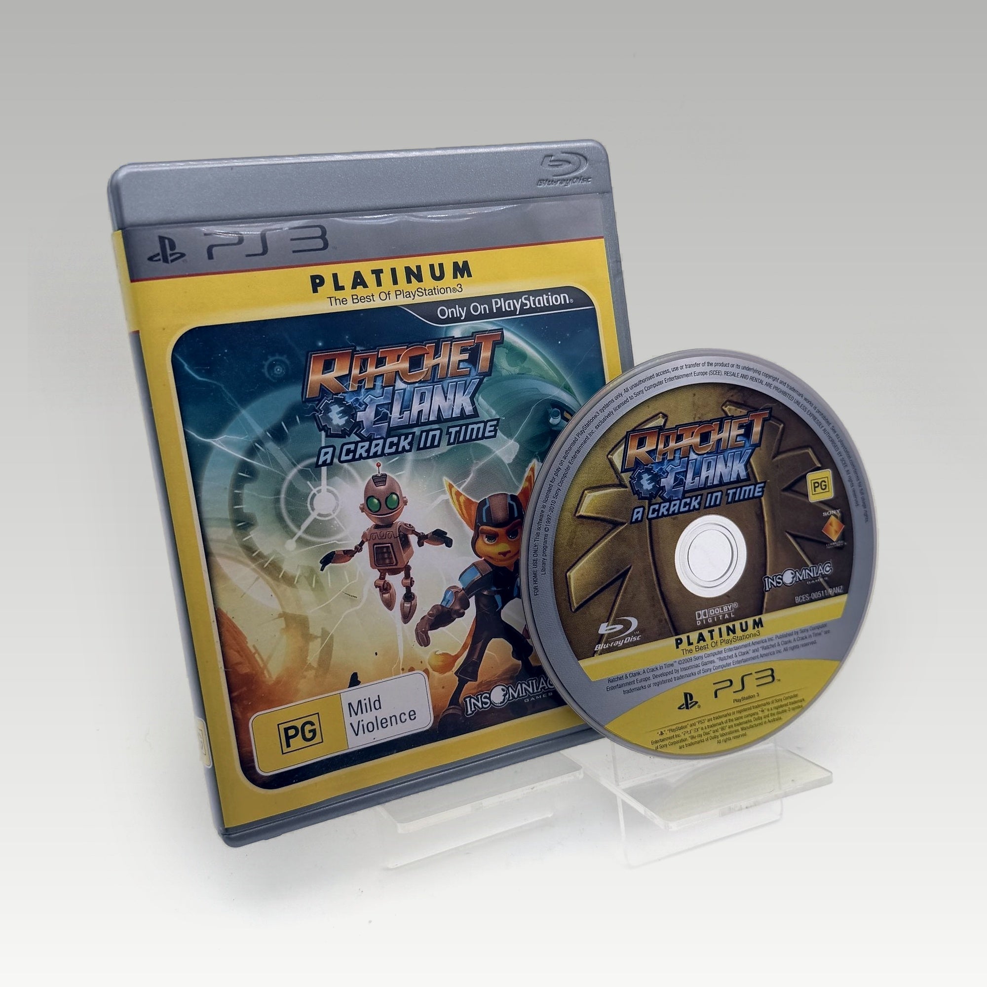 Ratchet & Clank: A Crack in Time (Platinum) • No Manual (Region 4) - Image 1