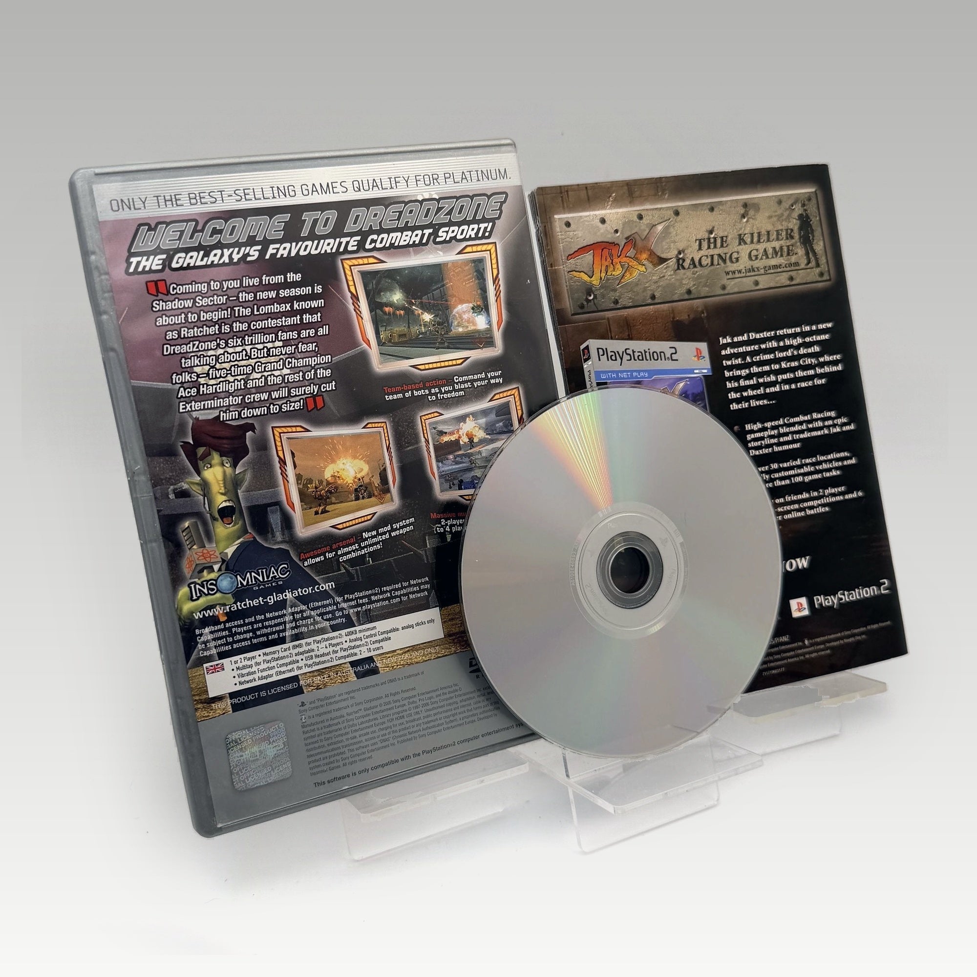 Ratchet: Gladiator (Platinum) • CIB (PAL) - Image 2