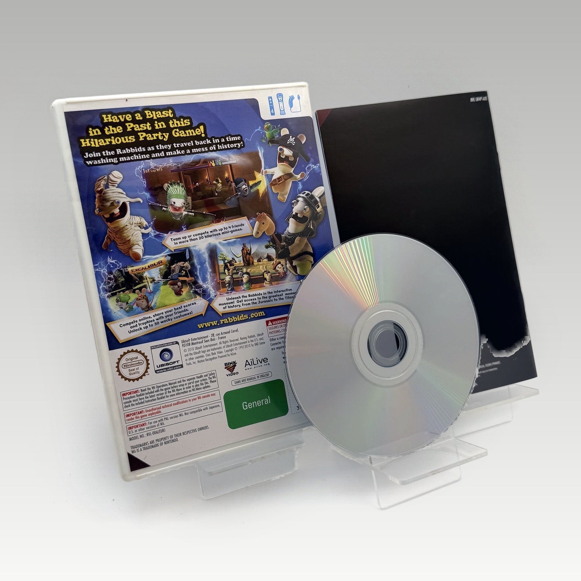 Raving Rabbids: Travel in Time • CIB (PAL) - Image 2