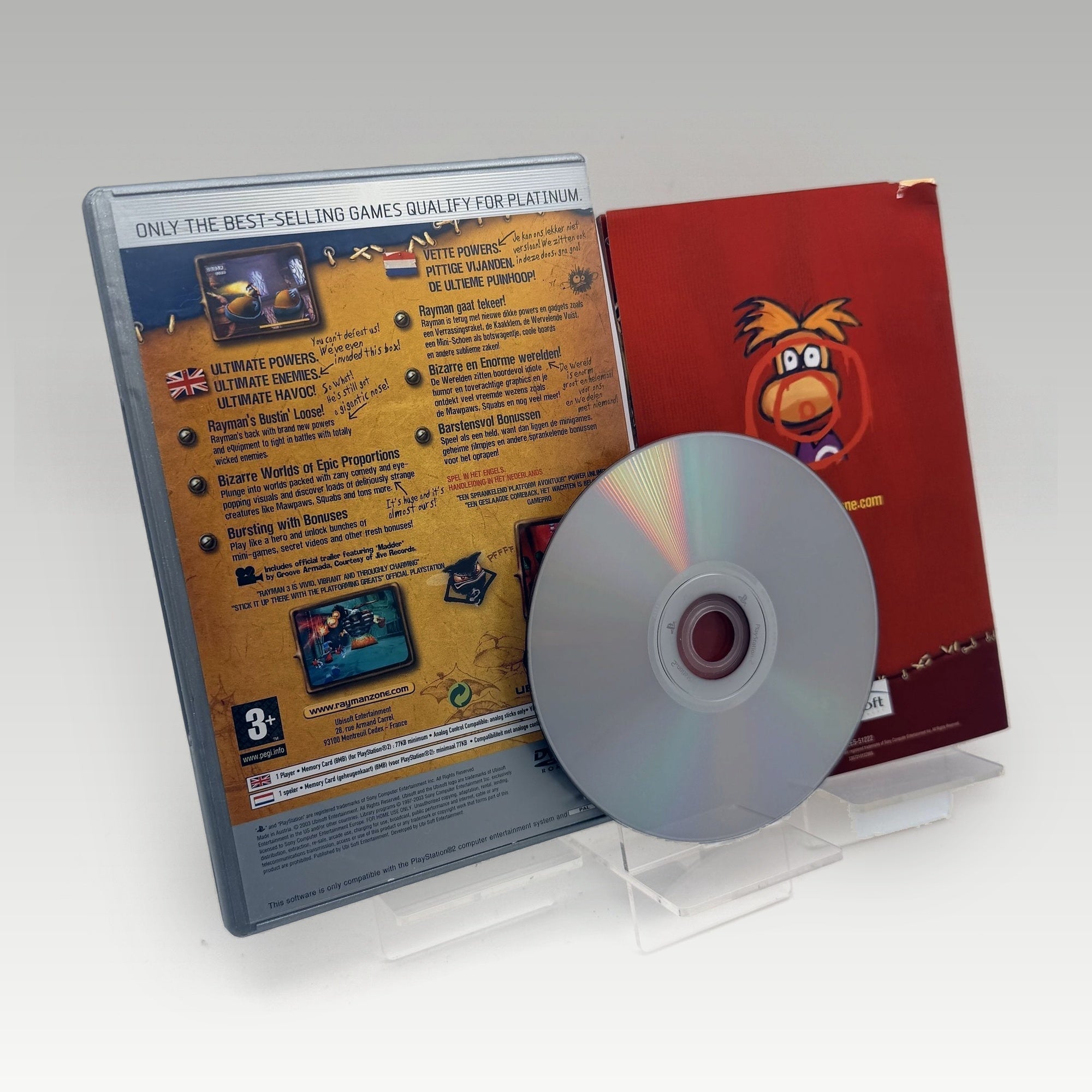 Rayman 3: Hoodlum Havoc (Platinum) • CIB (PAL) - Image 2