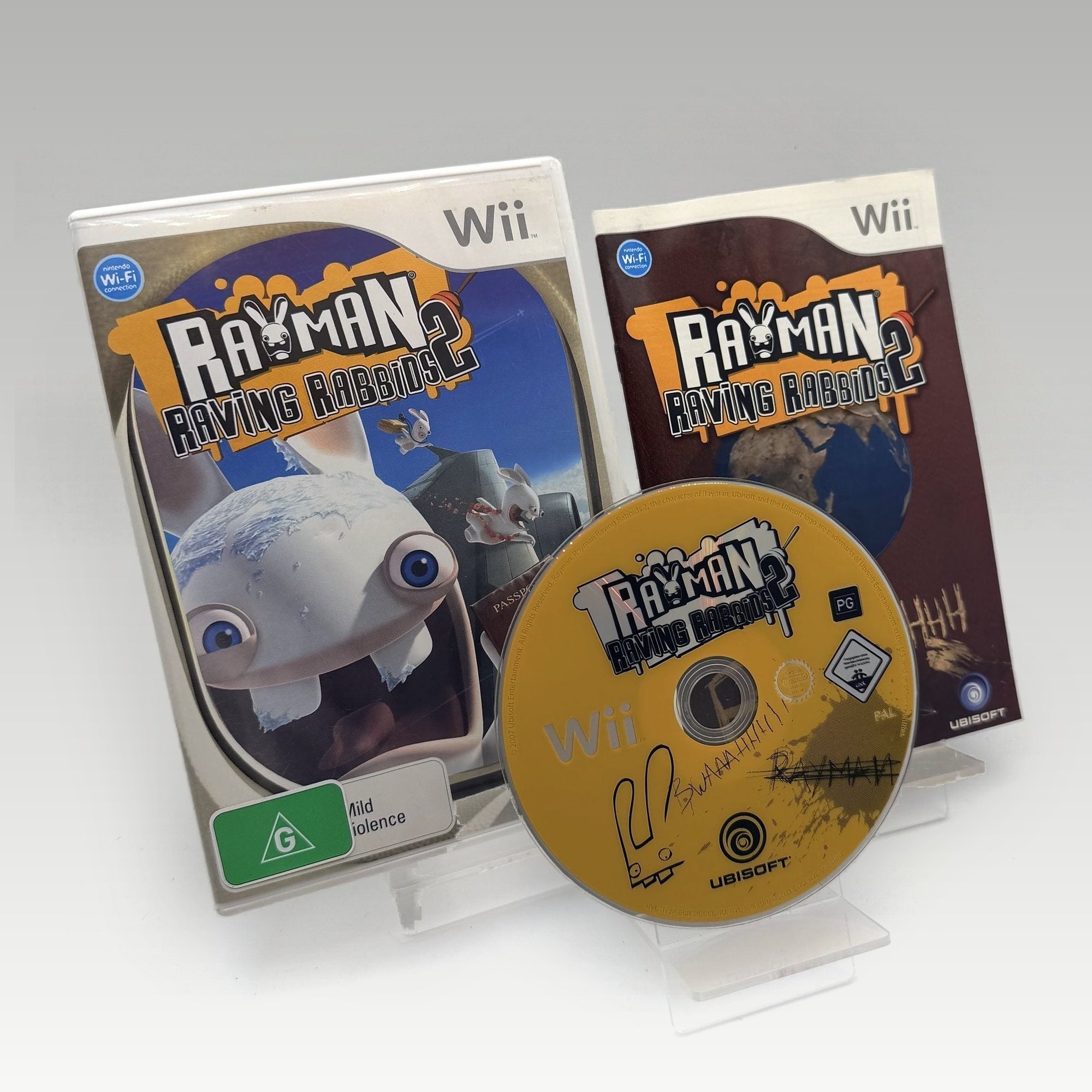 Rayman Raving Rabbids 2 • CIB (PAL) - Image 1