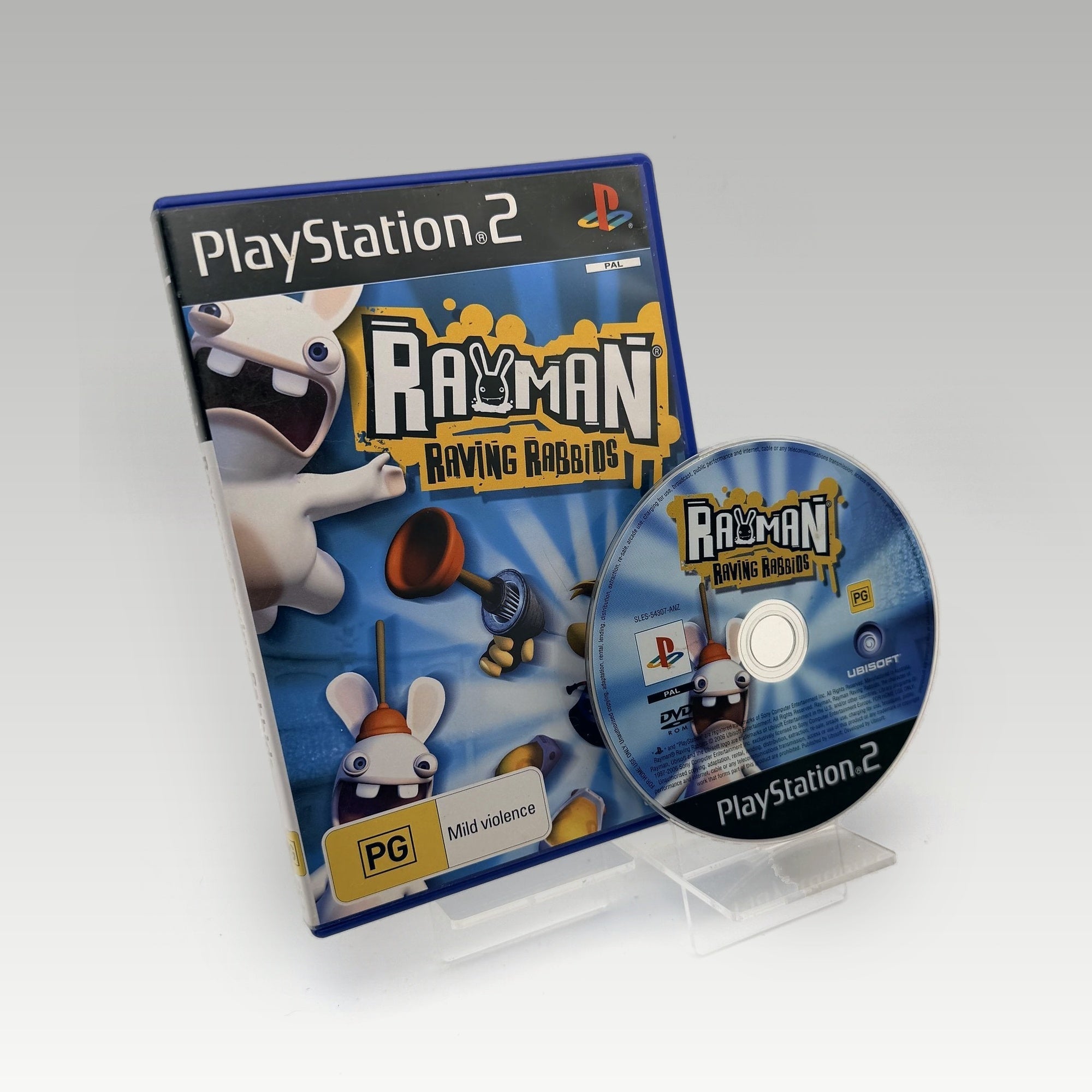 Rayman Raving Rabbids • No Manual (PAL) - Image 1
