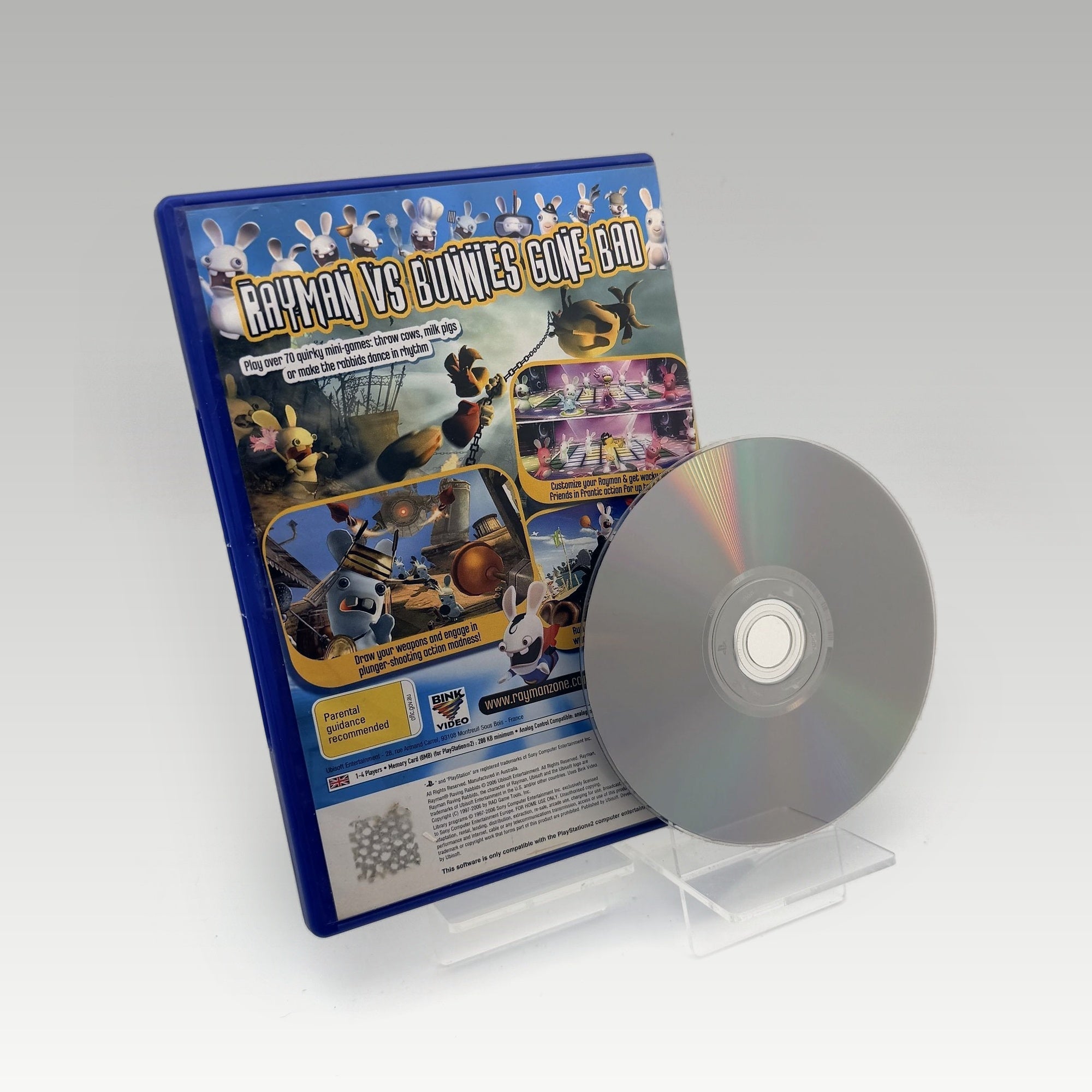 Rayman Raving Rabbids • No Manual (PAL) - Image 2