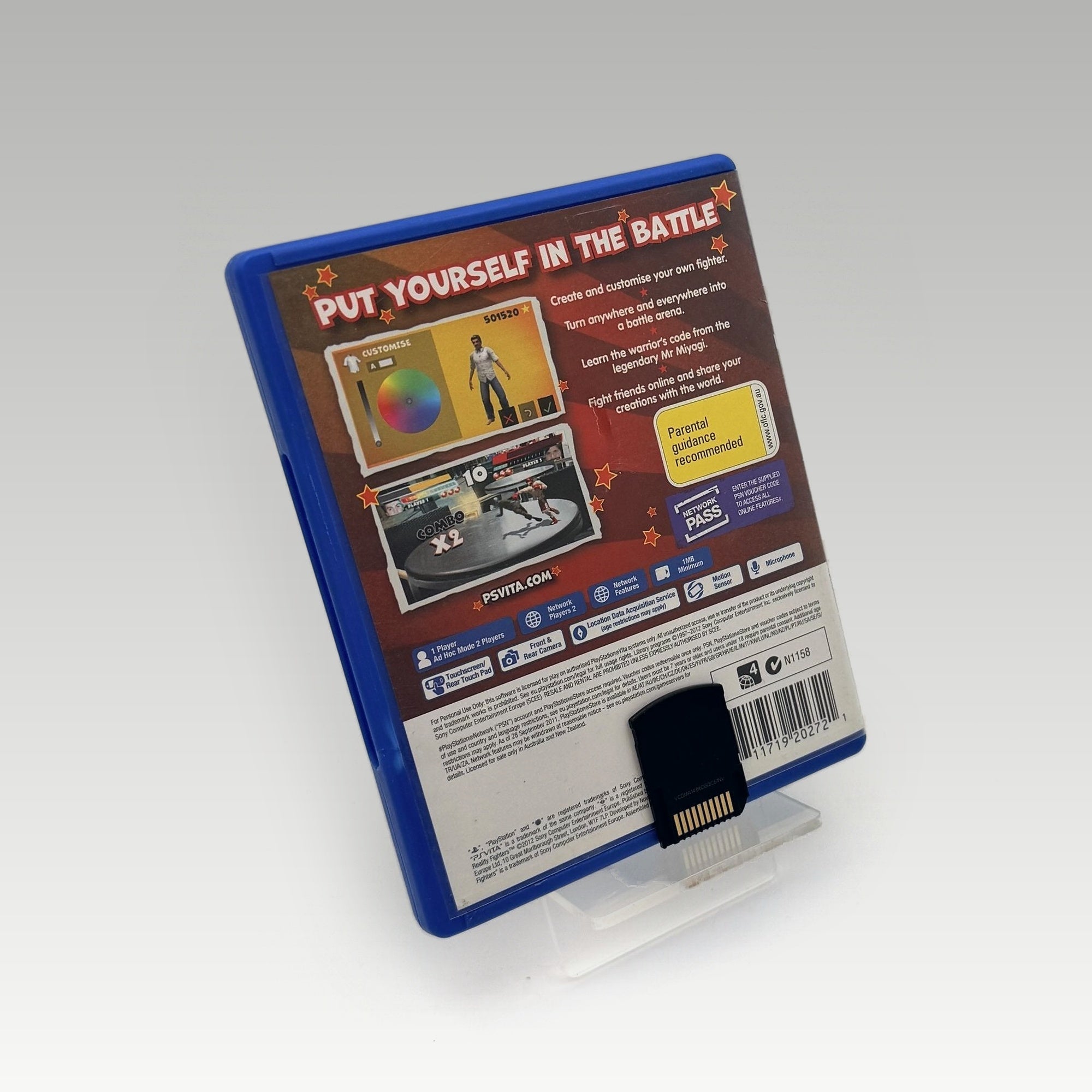Reality Fighters • No Manual (Region 2) - Image 2