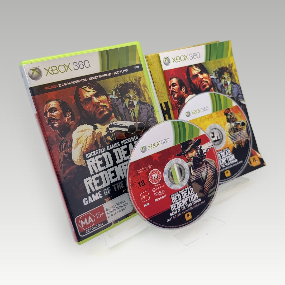 Red Dead Redemption: Game of the Year Edition + Map • CIB (PAL, + Map) - Front Cover | Yappa NZ