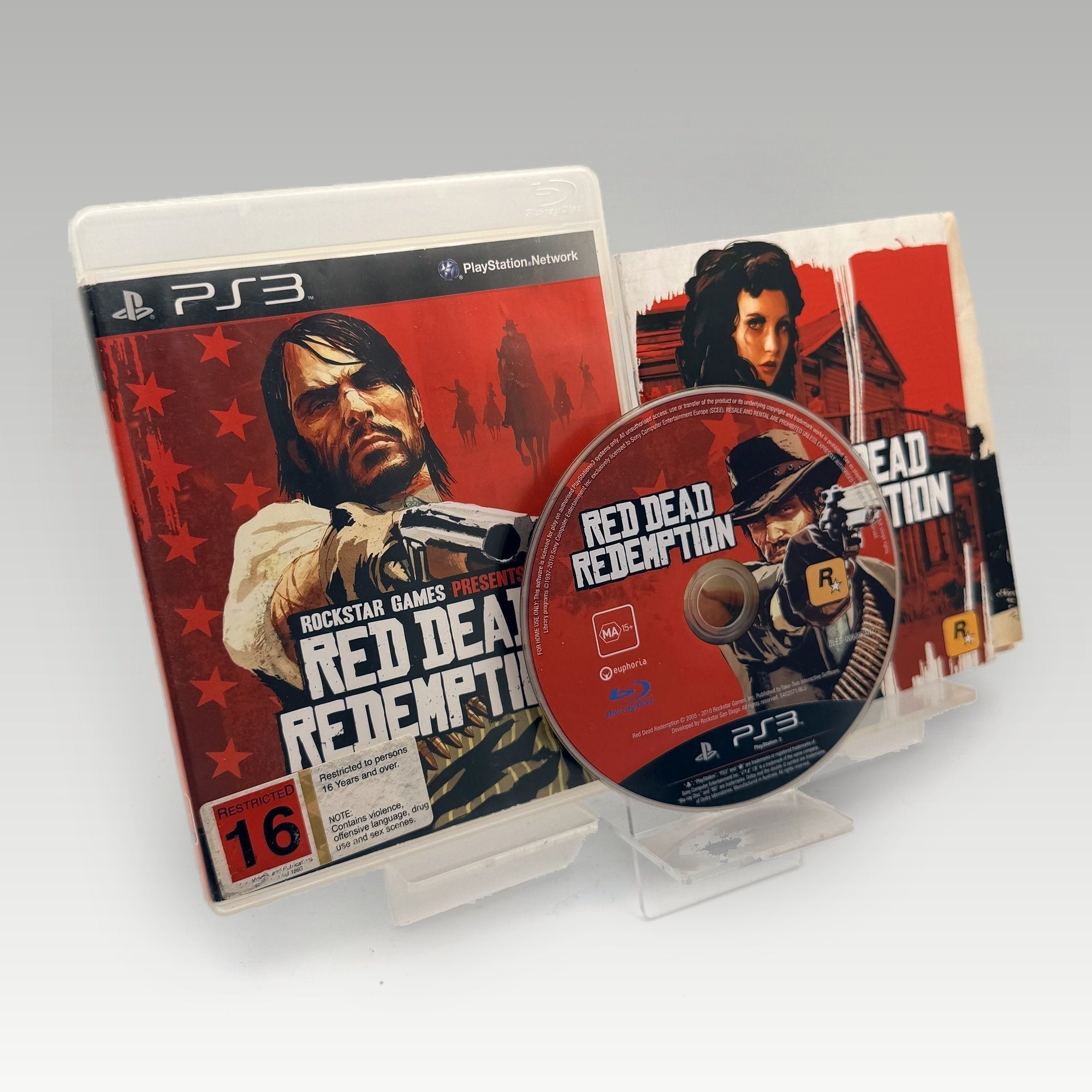 Red Dead Redemption + Map • CIB (Region 4, + Map) - Image 1