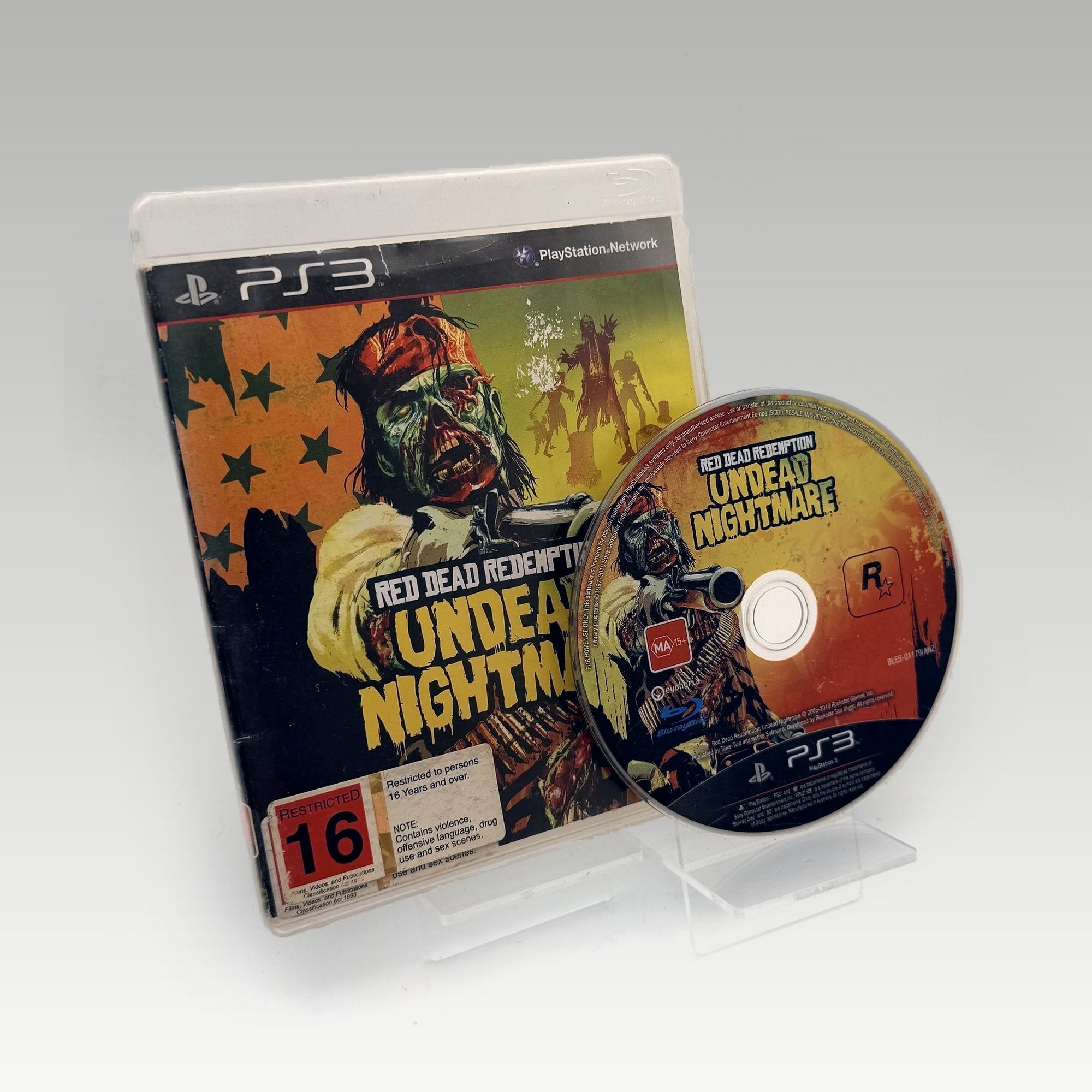 Red Dead Redemption: Undead Nightmare • No Manual (Region 4) - Image 1