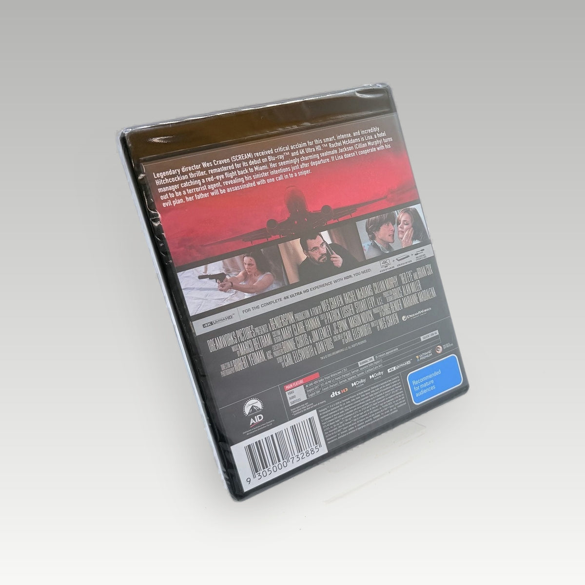 Red Eye (2005) • CIB • New / Sealed (Region Free) - Back Cover | Yappa NZ