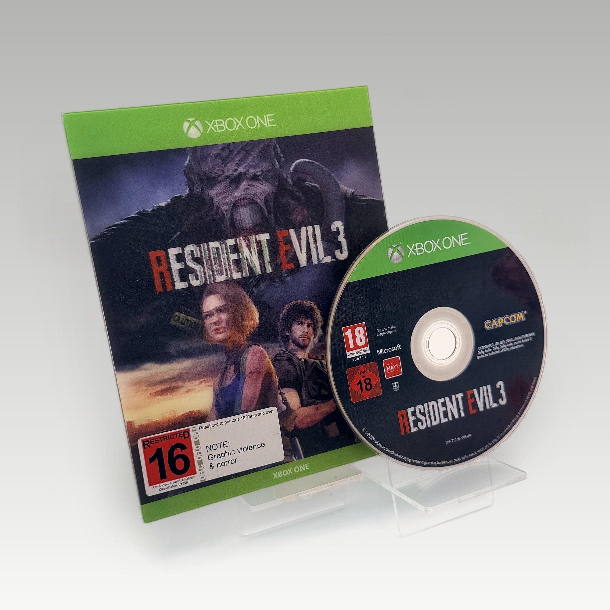 Resident Evil 3 Lenticular Edition Lenticular Edition • CIB (PAL, Lenticular Edition) - Image 1