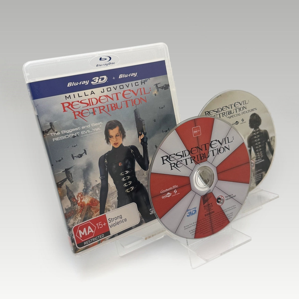 Resident Evil: Retribution (2012) 3D Bluray • CIB (Region Free, Standard) - Image 1