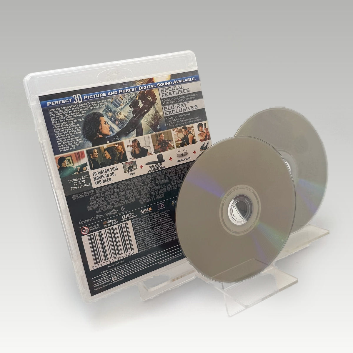 Resident Evil: Retribution (2012) 3D Bluray • CIB (Region Free, Standard) - Image 2
