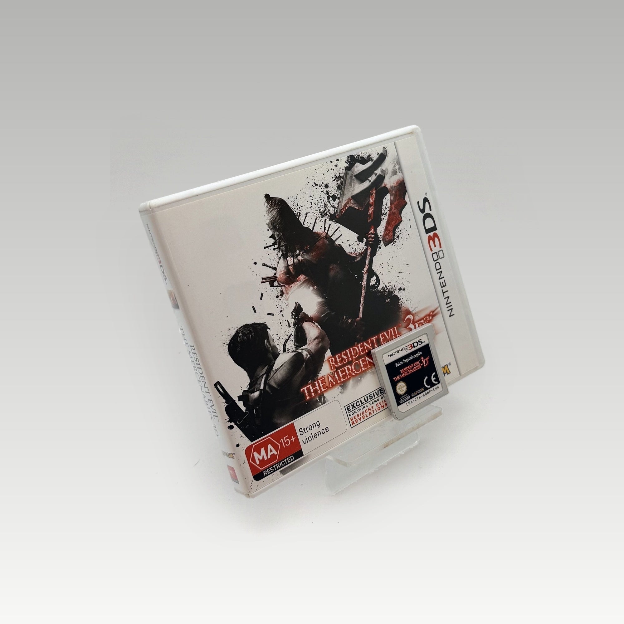 Resident Evil: The Mercenaries 3D • No Manual (PAL) - Image 1