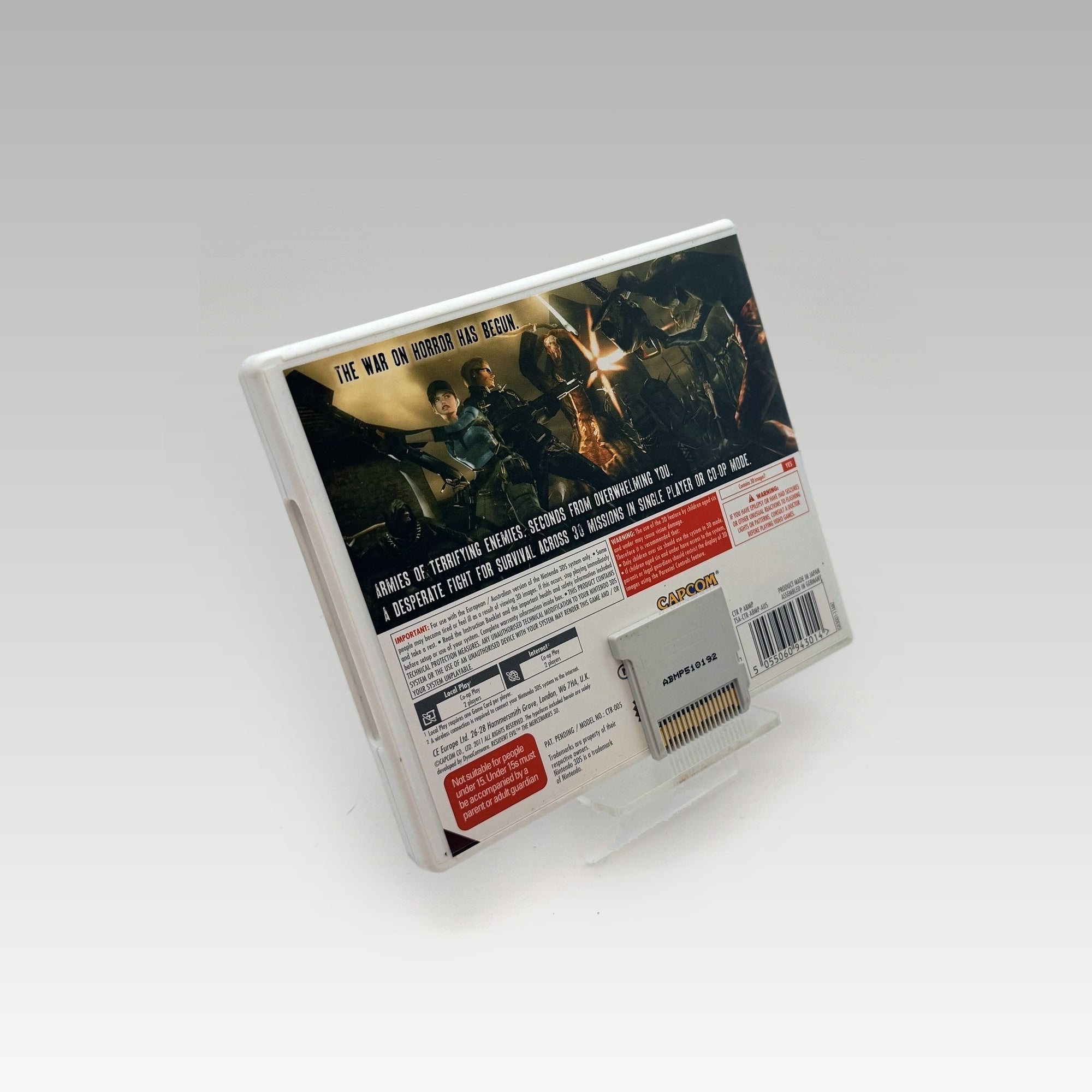 Resident Evil: The Mercenaries 3D • No Manual (PAL) - Image 2